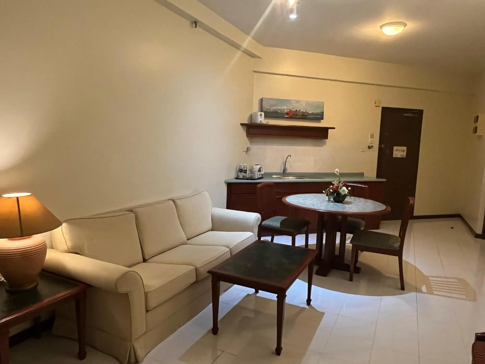 Living room in Paradise by the Sea in Penang by Veron at Rainbow Paradise