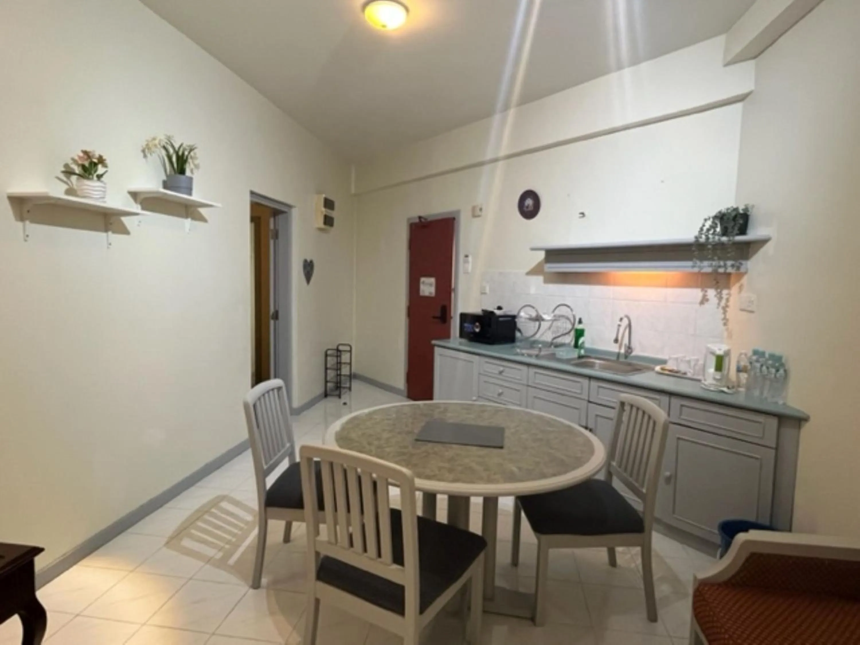 Kitchen or kitchenette in Paradise by the Sea in Penang by Veron at Rainbow Paradise