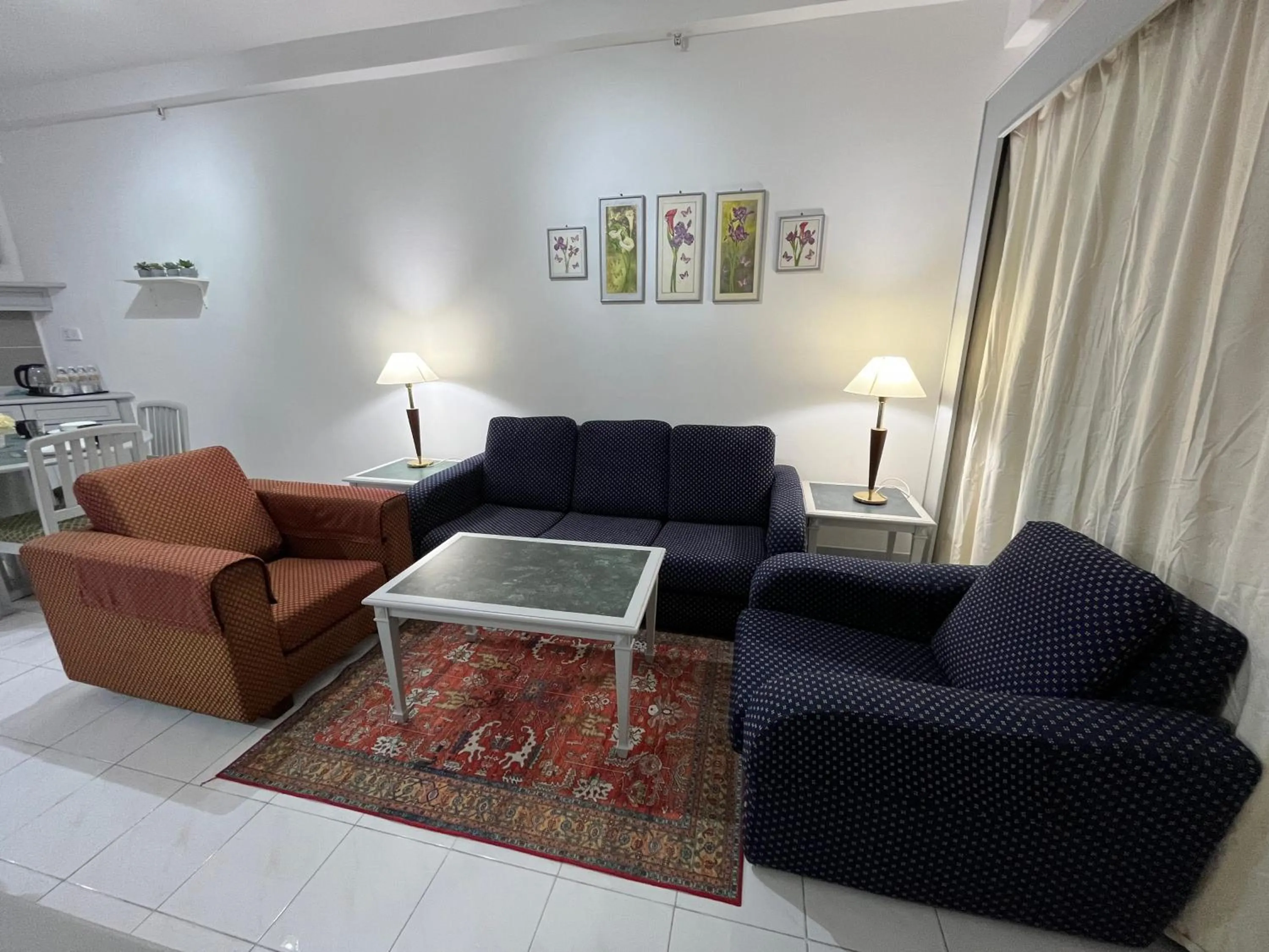 Living room in Paradise by the Sea in Penang by Veron at Rainbow Paradise