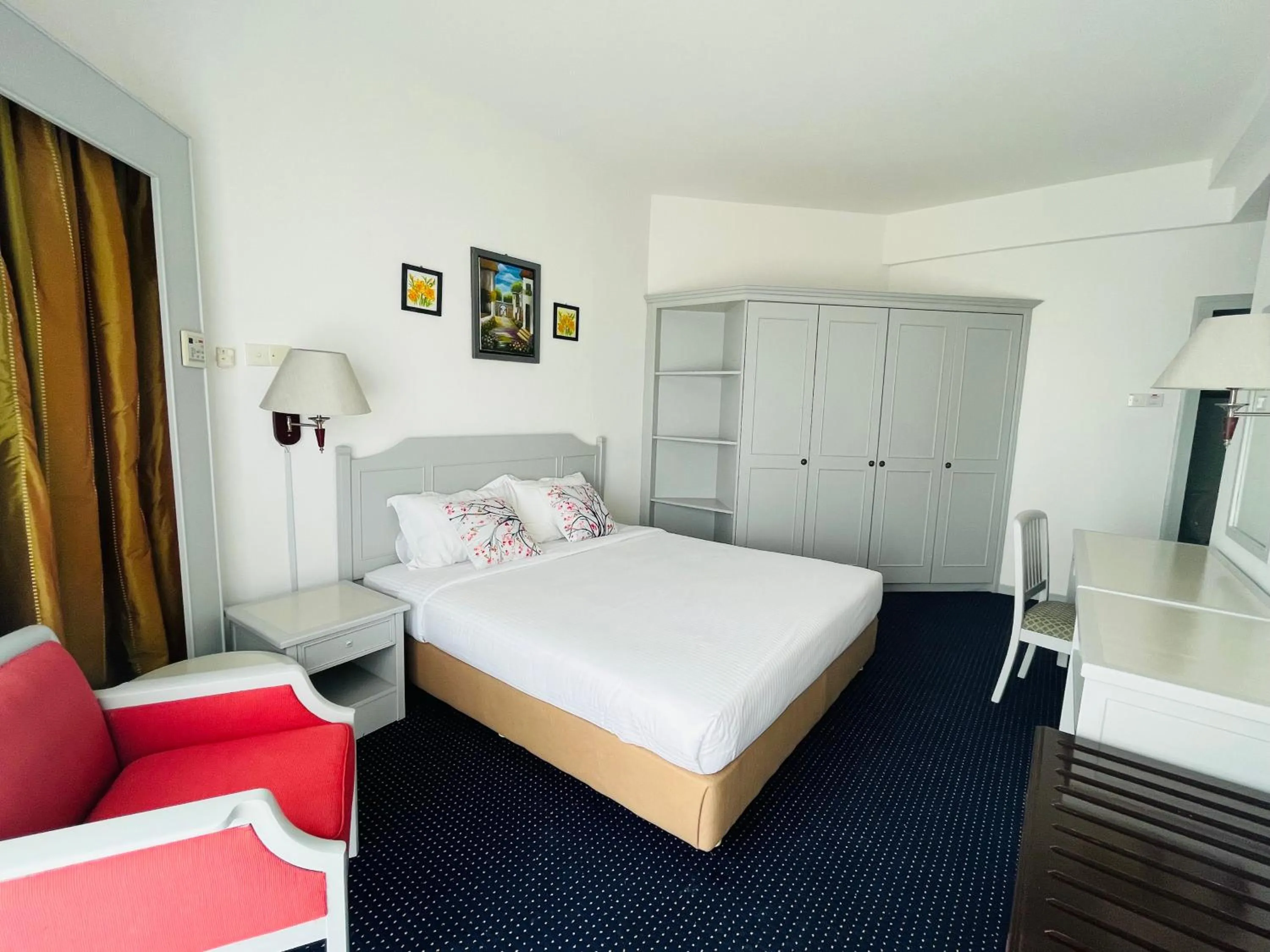 Bedroom, Bed in Paradise by the Sea in Penang by Veron at Rainbow Paradise