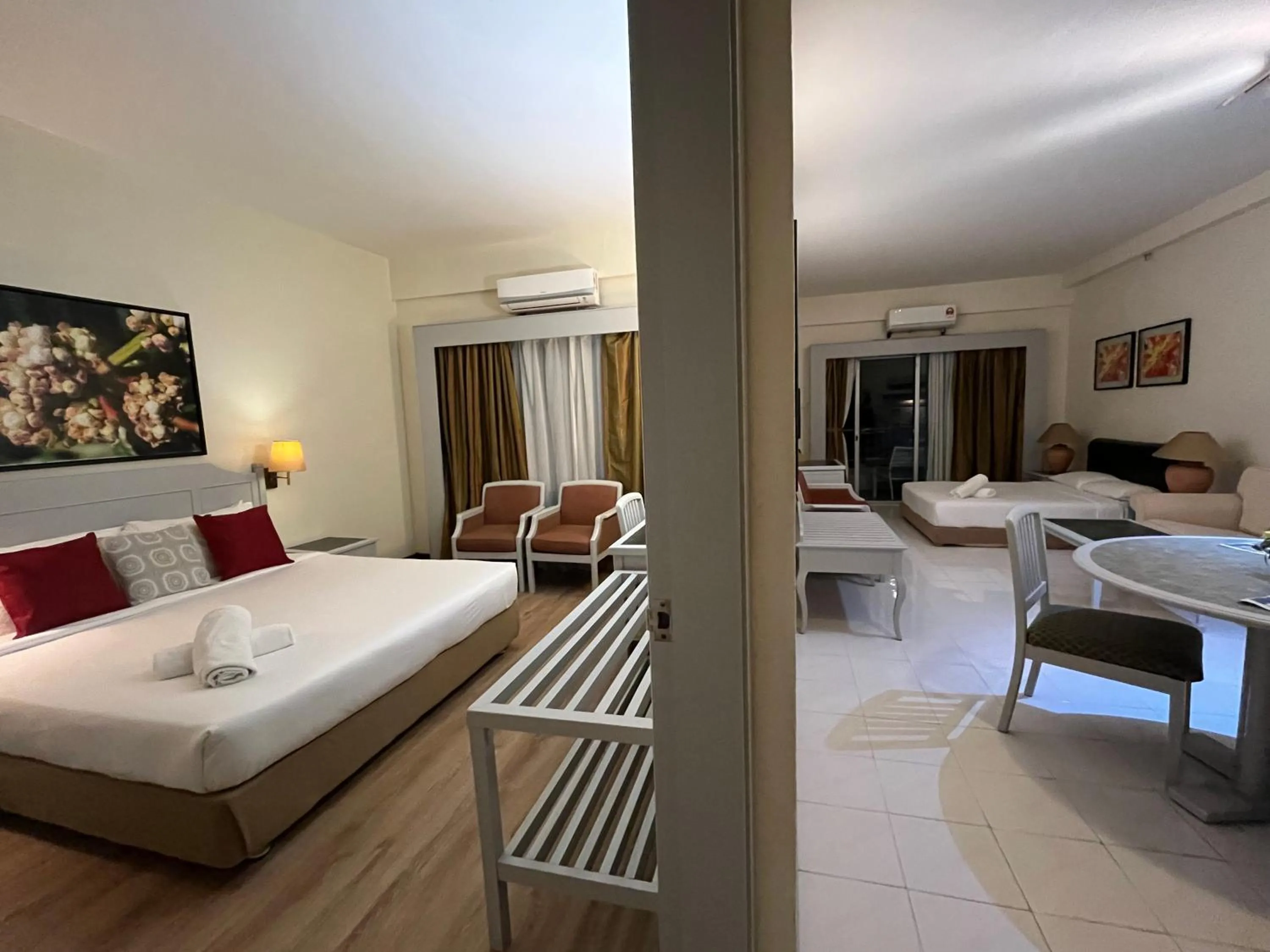 Bedroom, Bed in Paradise by the Sea in Penang by Veron at Rainbow Paradise