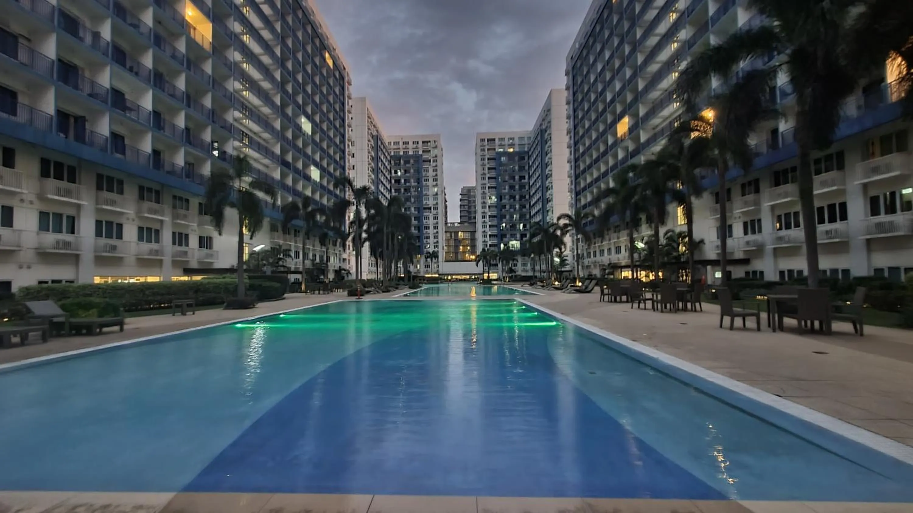 Swimming pool in Sea Residences by EZ Stays