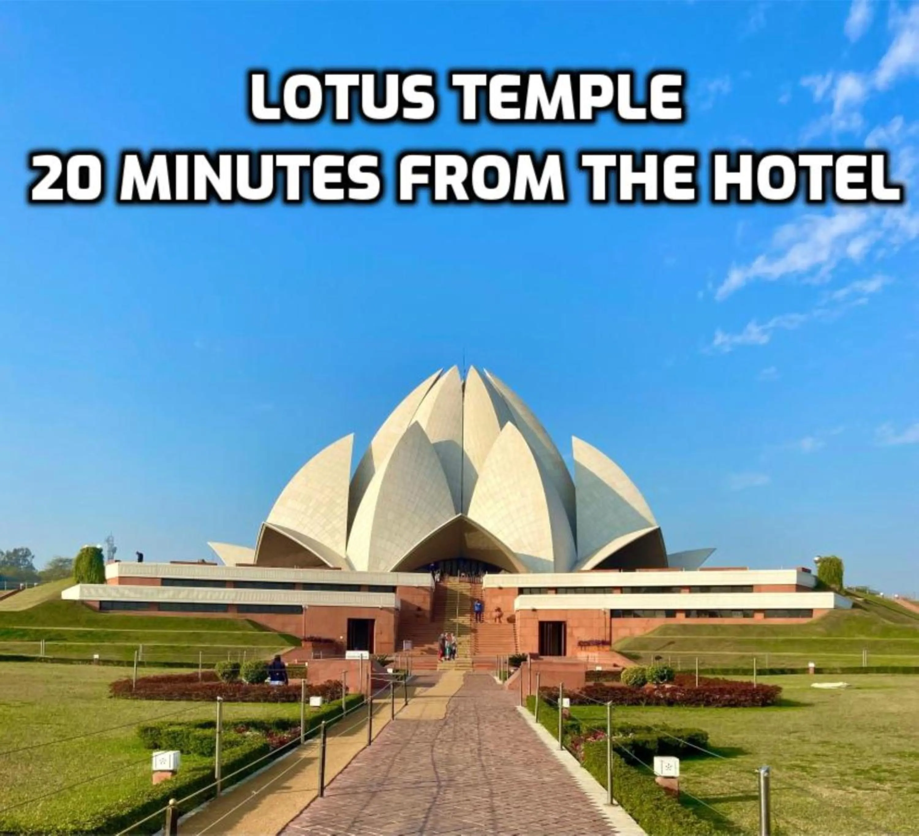 Nearby landmark in Hotel Cottage Yes Please New Delhi