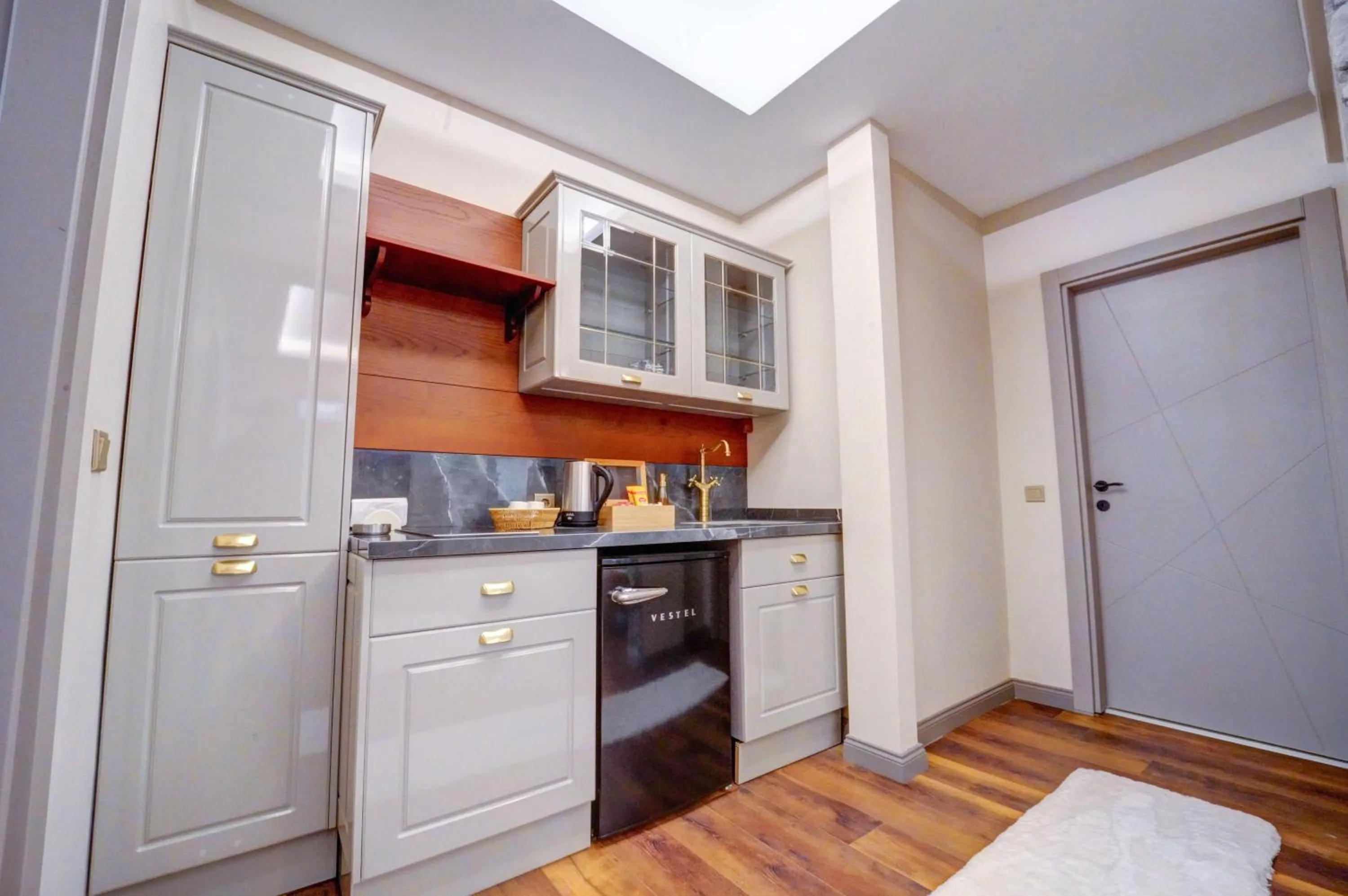 Kitchen or kitchenette in Kerem ile Aslı Butik Hotel