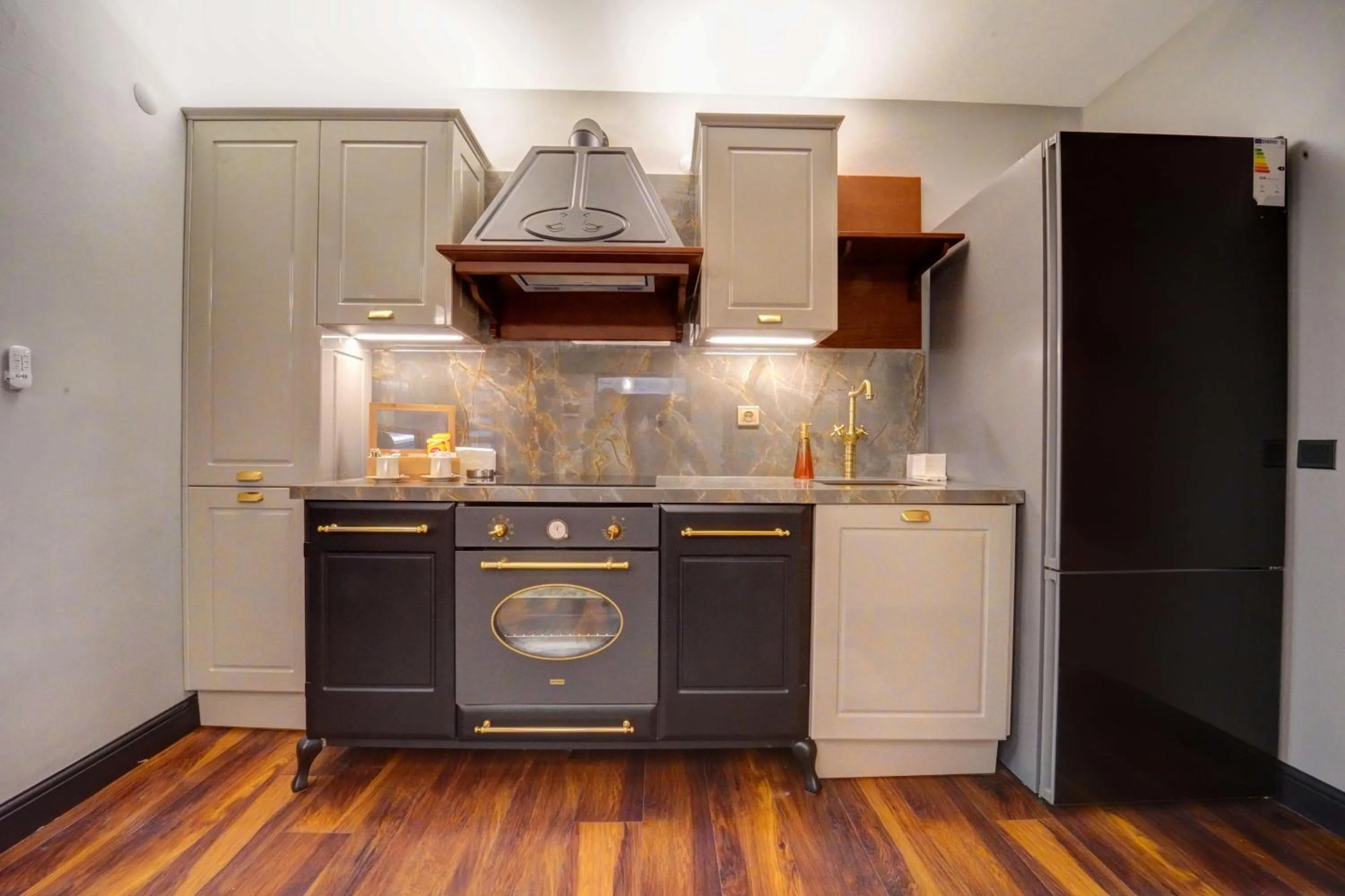 Kitchen or kitchenette in Kerem ile Aslı Butik Hotel