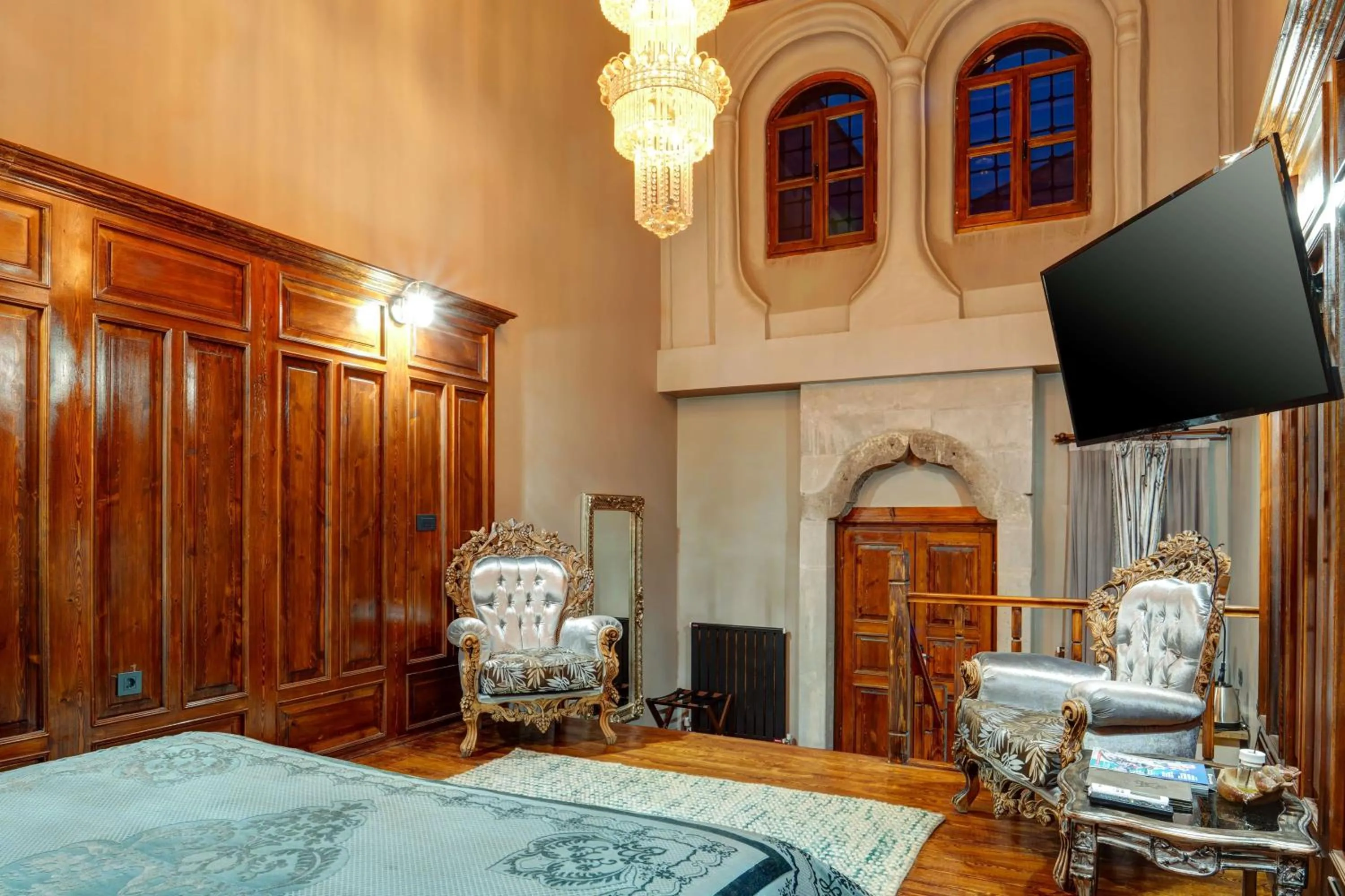 TV and multimedia, Bed in Kerem ile Aslı Butik Hotel