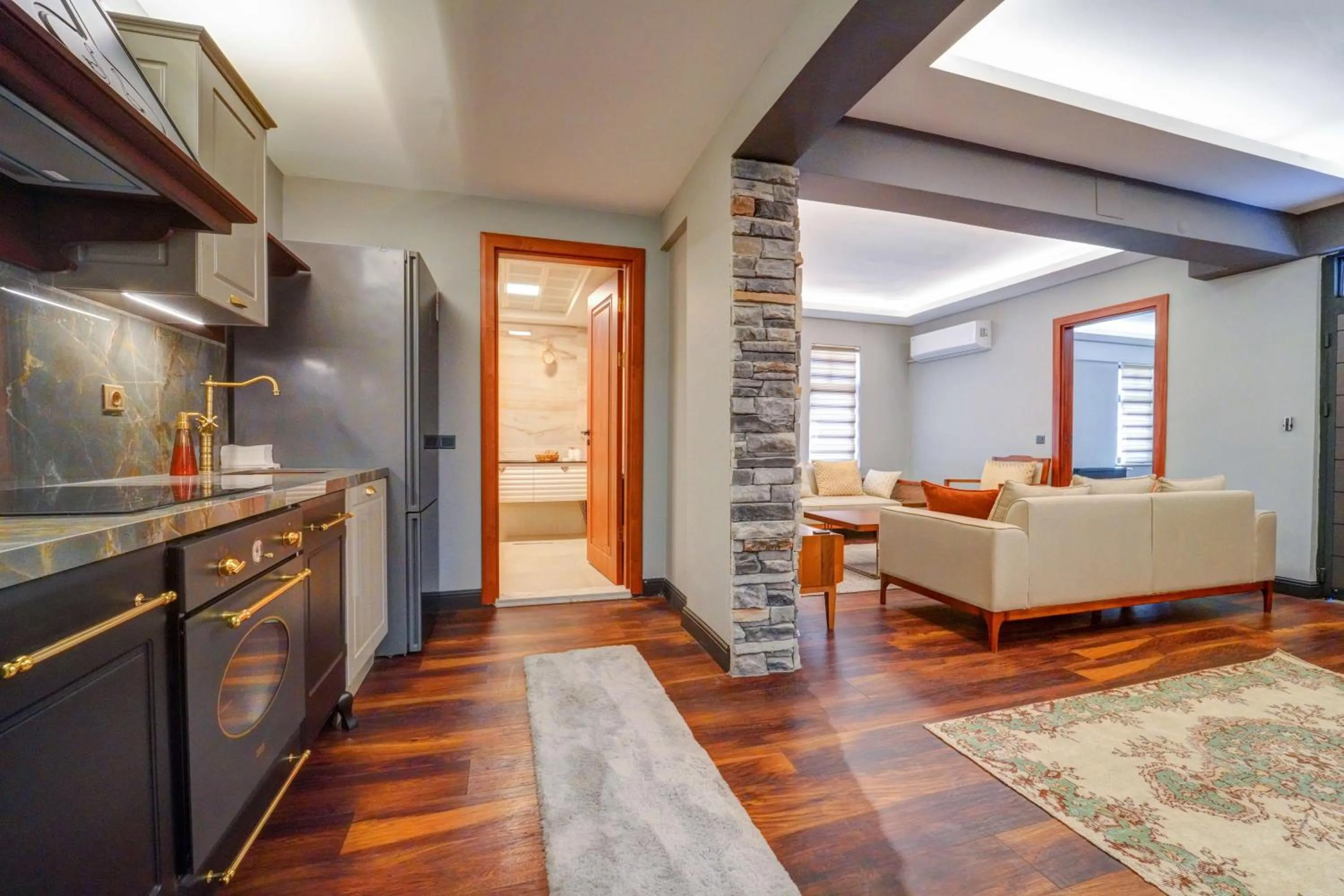 Kitchen or kitchenette in Kerem ile Aslı Butik Hotel