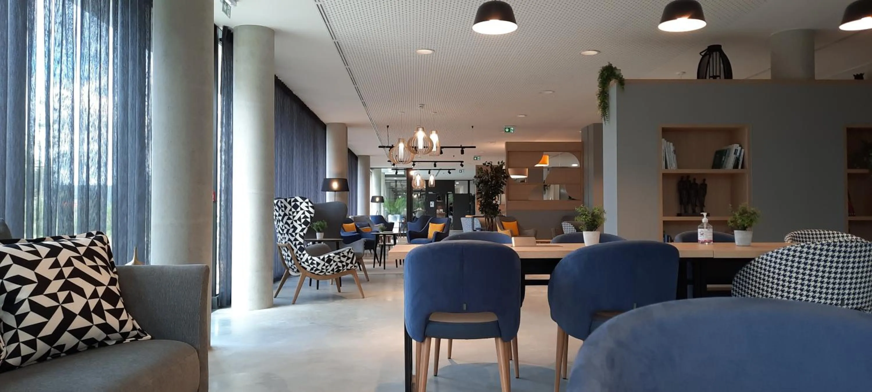 Lobby or reception in Appart Hotel Odalys City Toulouse Blagnac Aéroport