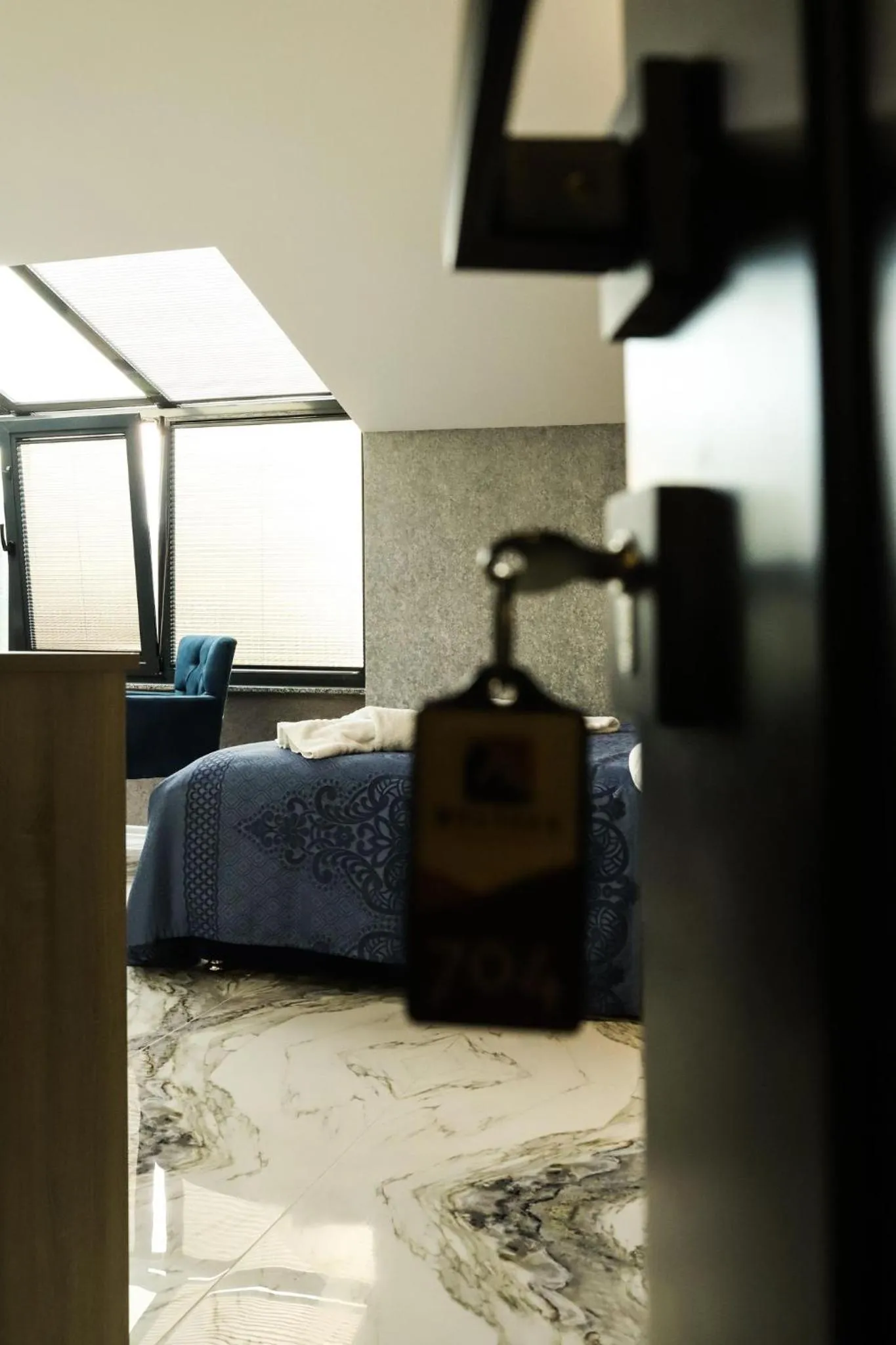 Bed in Melissa Suite