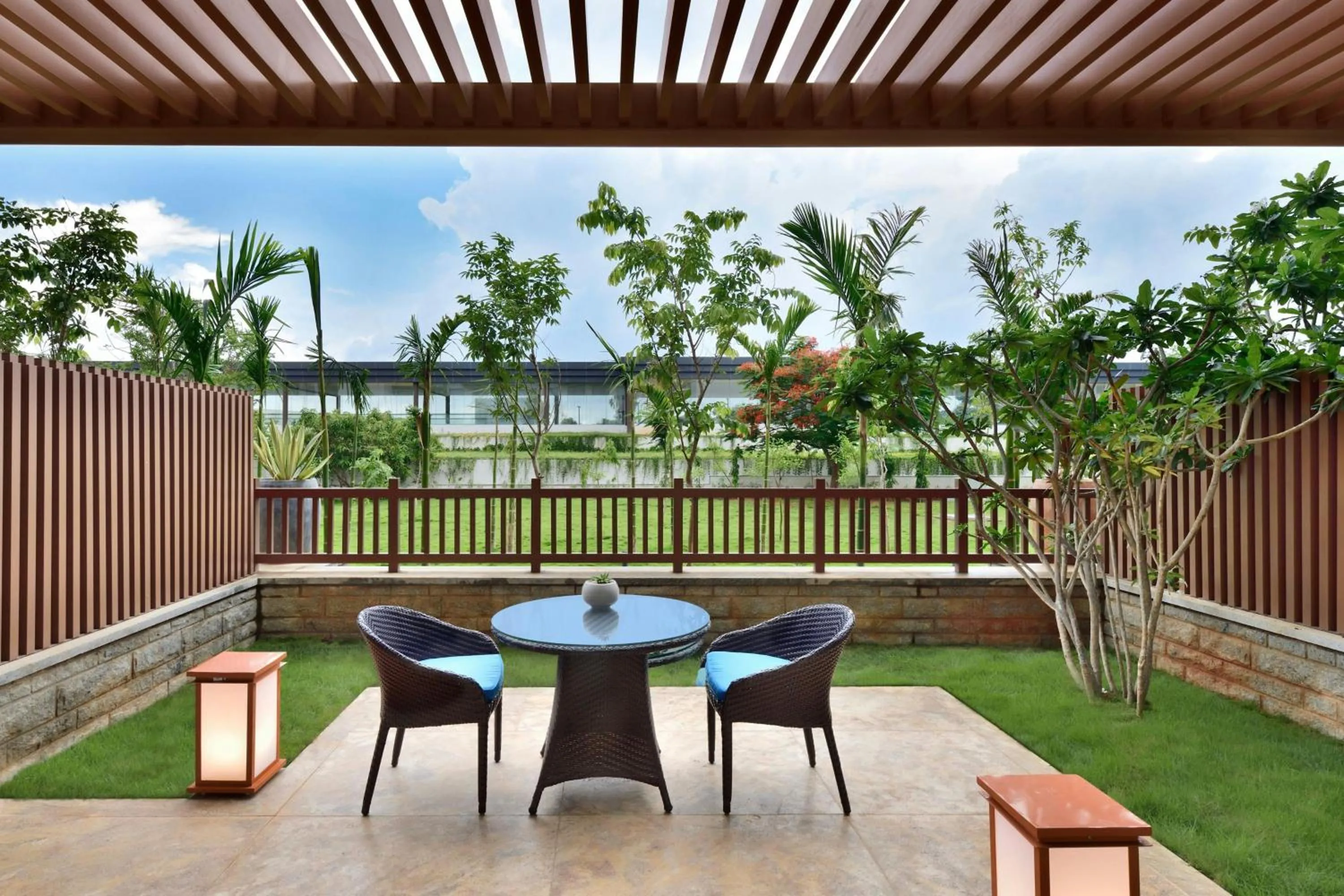 Photo of the whole room in JW Marriott Hotel Bengaluru Prestige Golfshire Resort & Spa