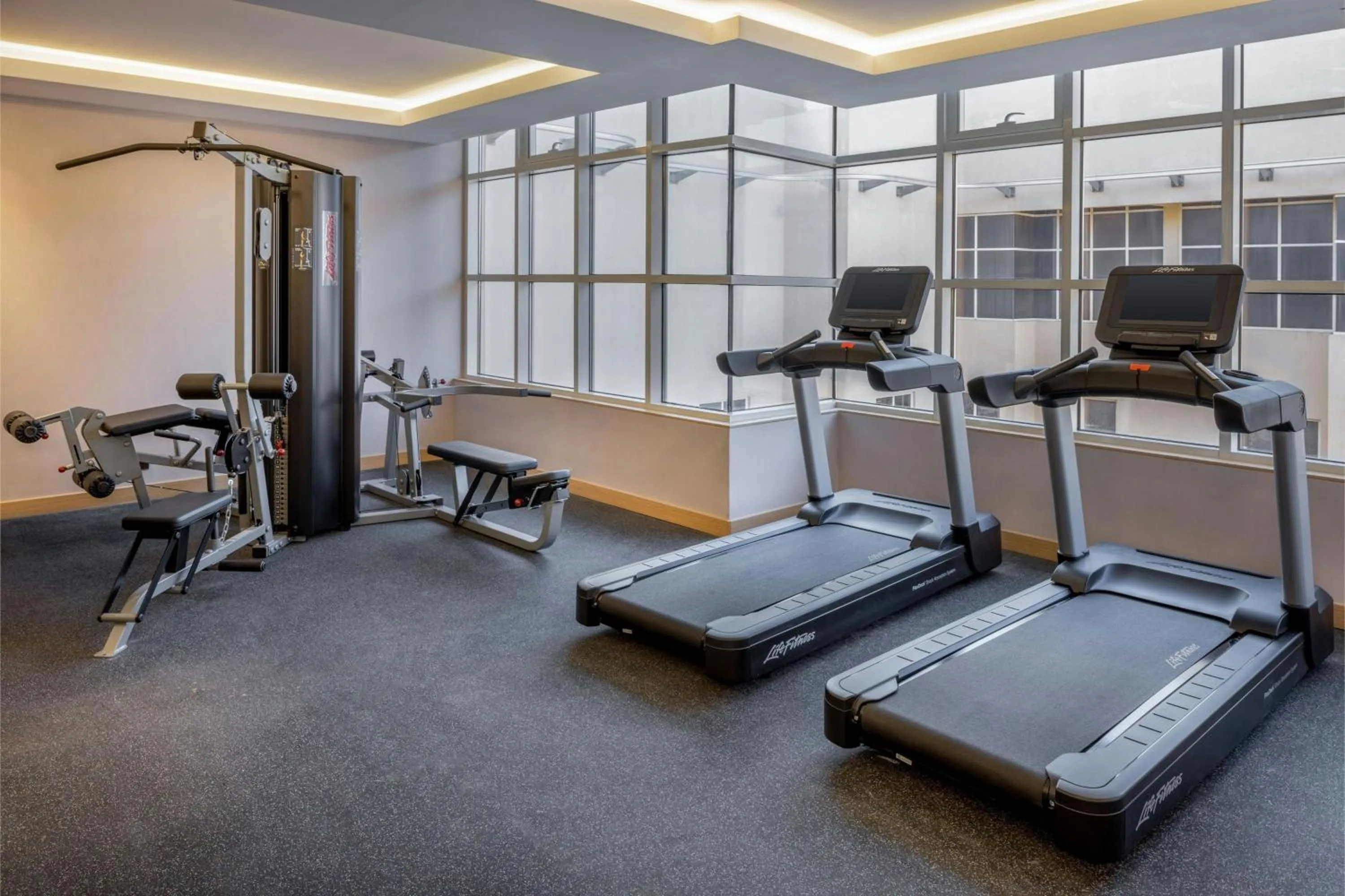 Fitness centre/facilities in Residence Inn by Marriott Dammam