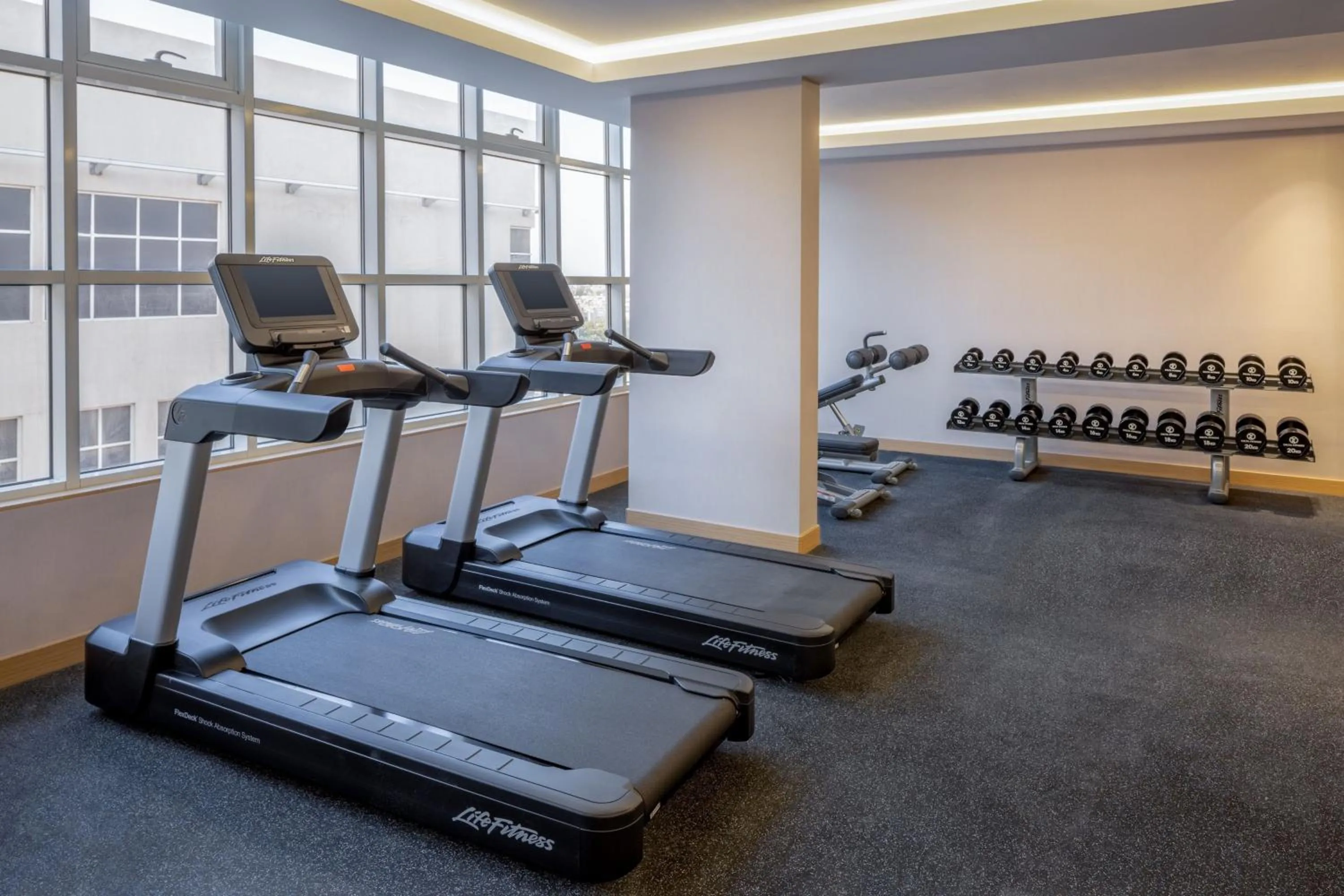 Fitness centre/facilities in Residence Inn by Marriott Dammam