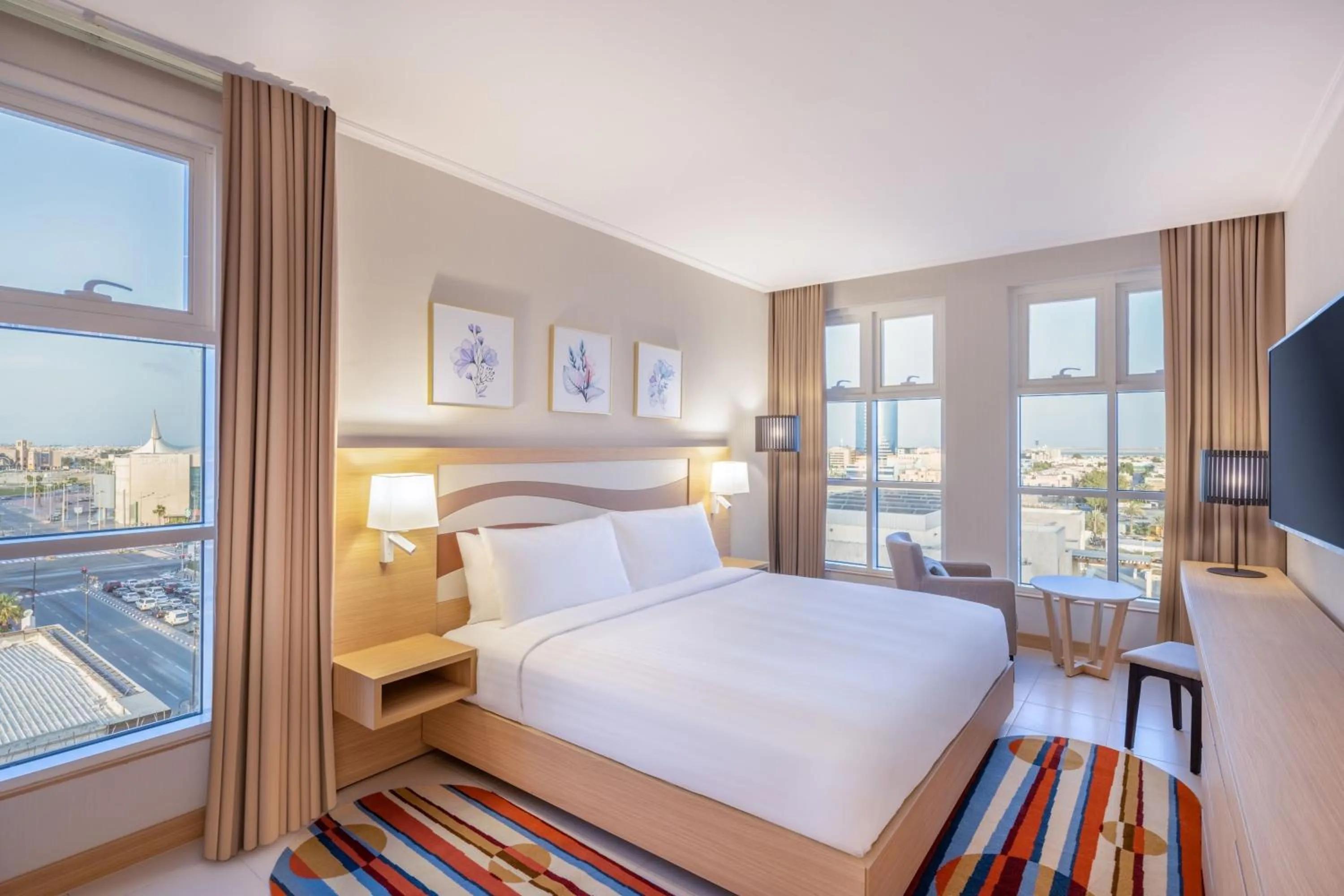 Bedroom, Bed in Residence Inn by Marriott Dammam