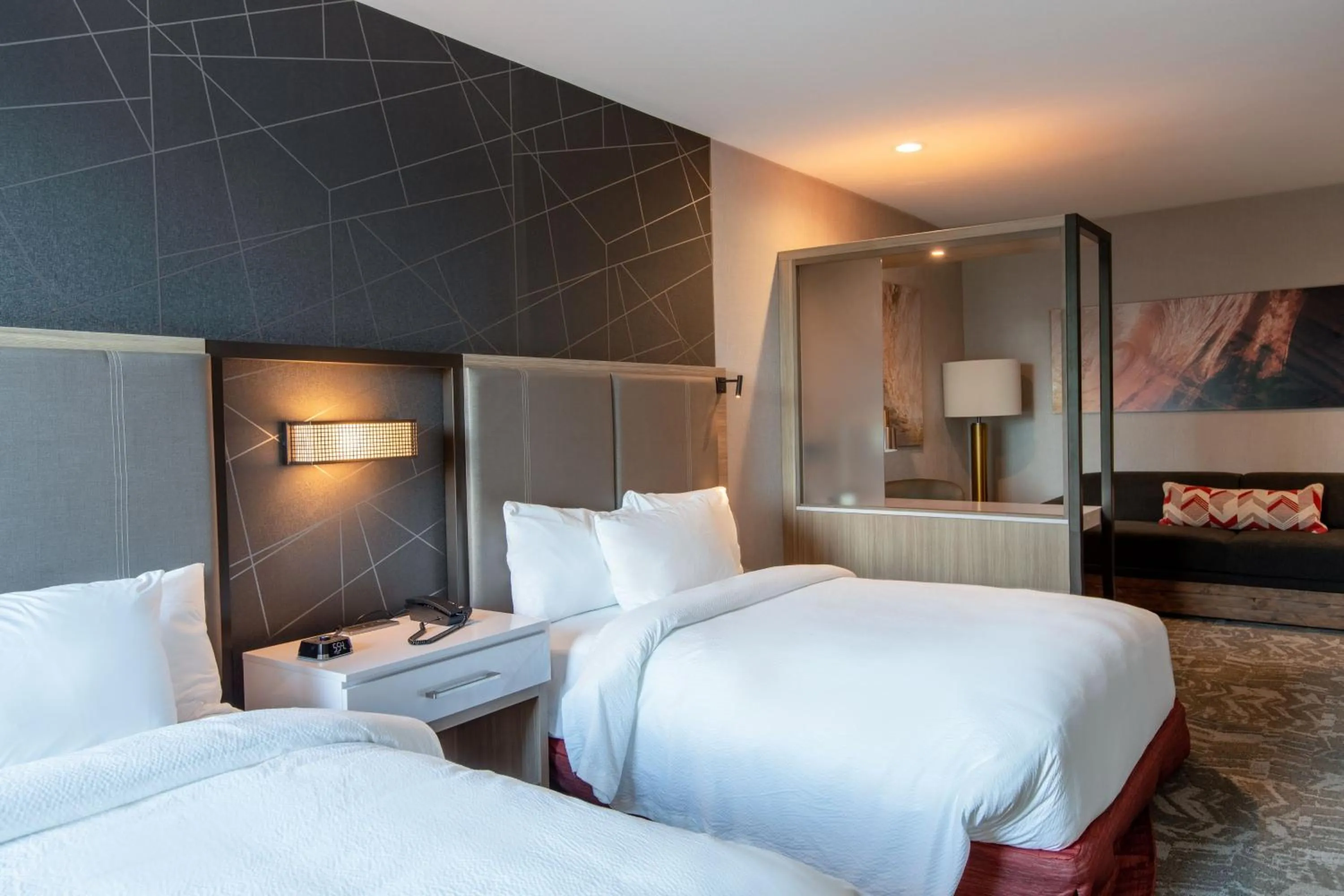 Bedroom, Bed in SpringHill Suites by Marriott Chester