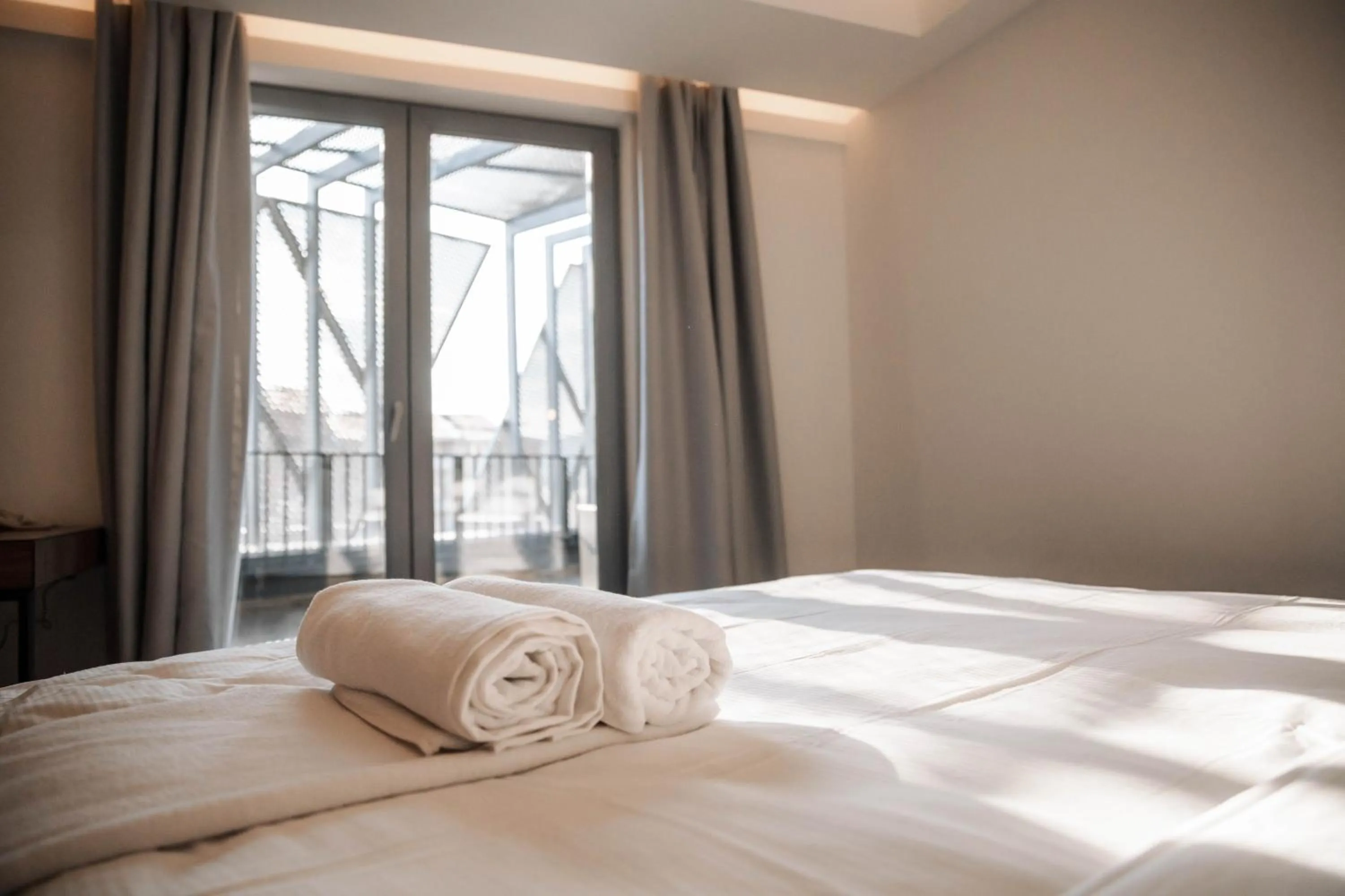 Bed in Hotel Carpe Diem