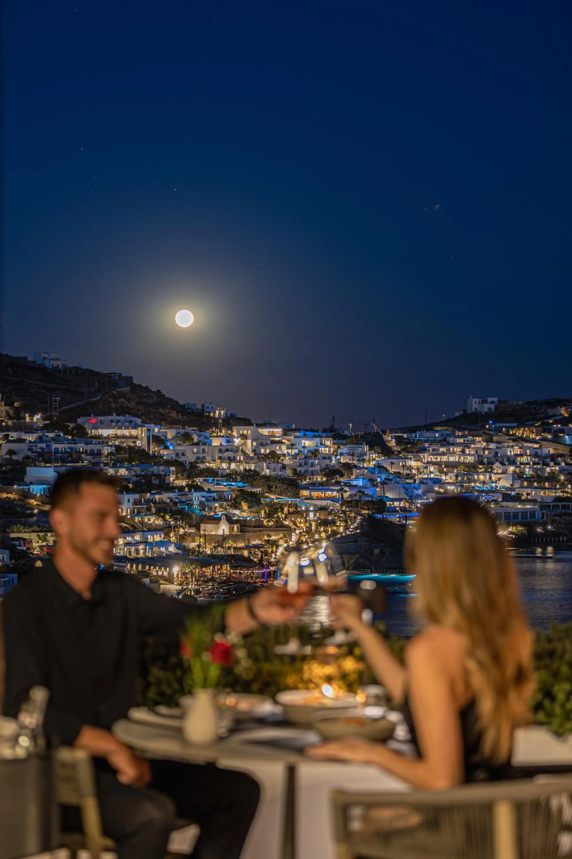 Dining area in Noima Boutique Hotel Mykonos