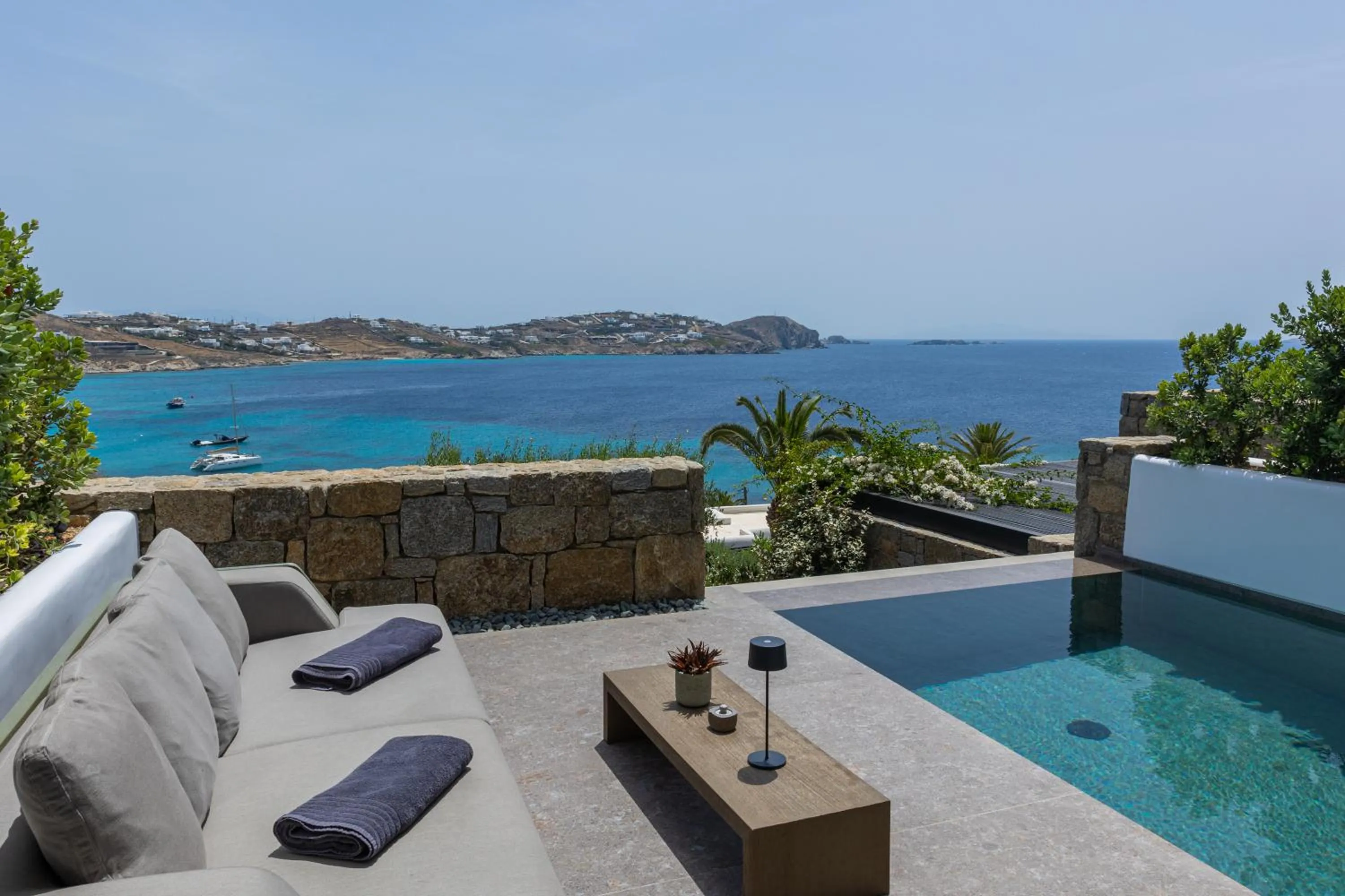 Balcony/Terrace in Noima Boutique Hotel Mykonos