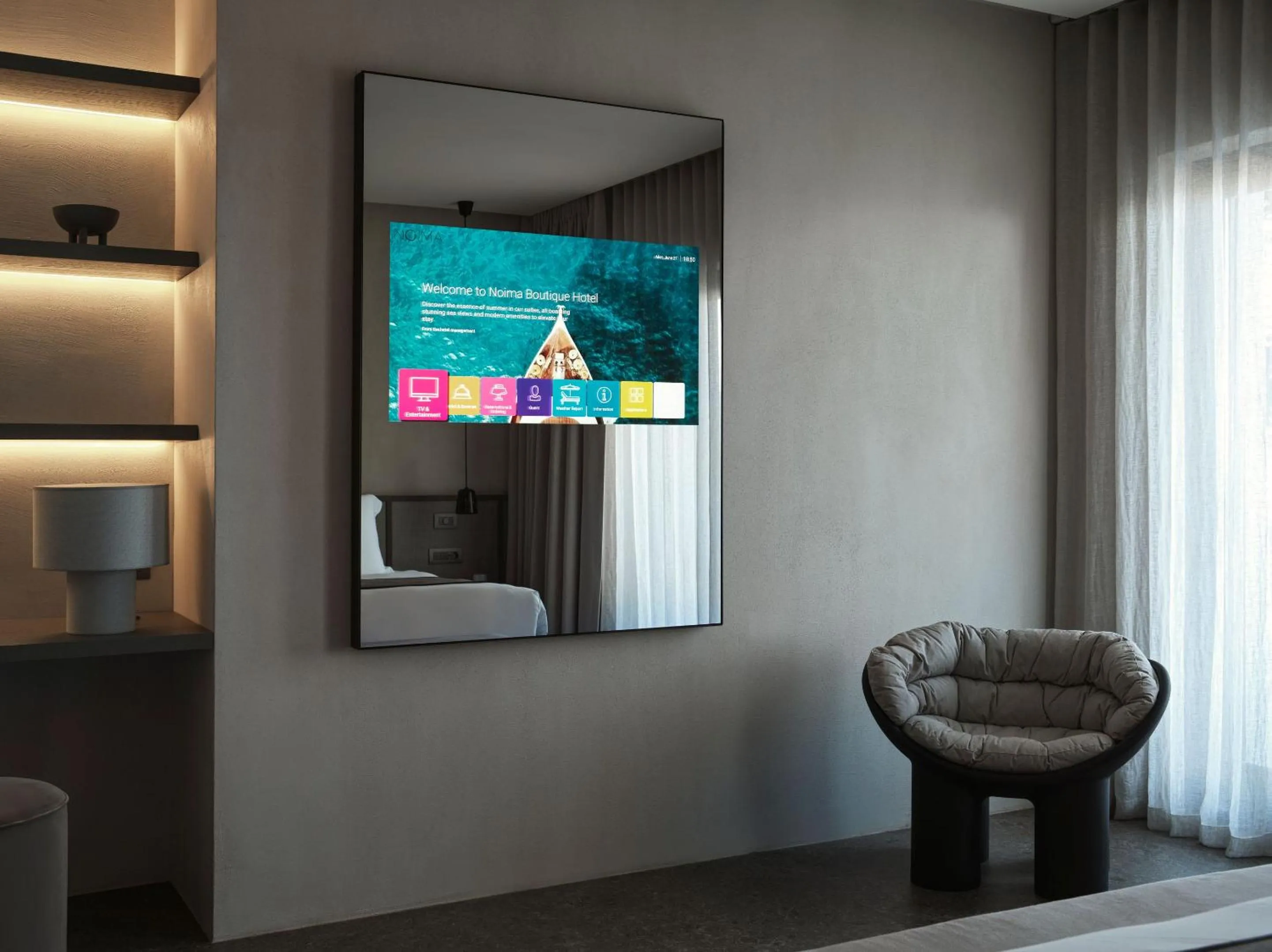 TV and multimedia in Noima Boutique Hotel Mykonos