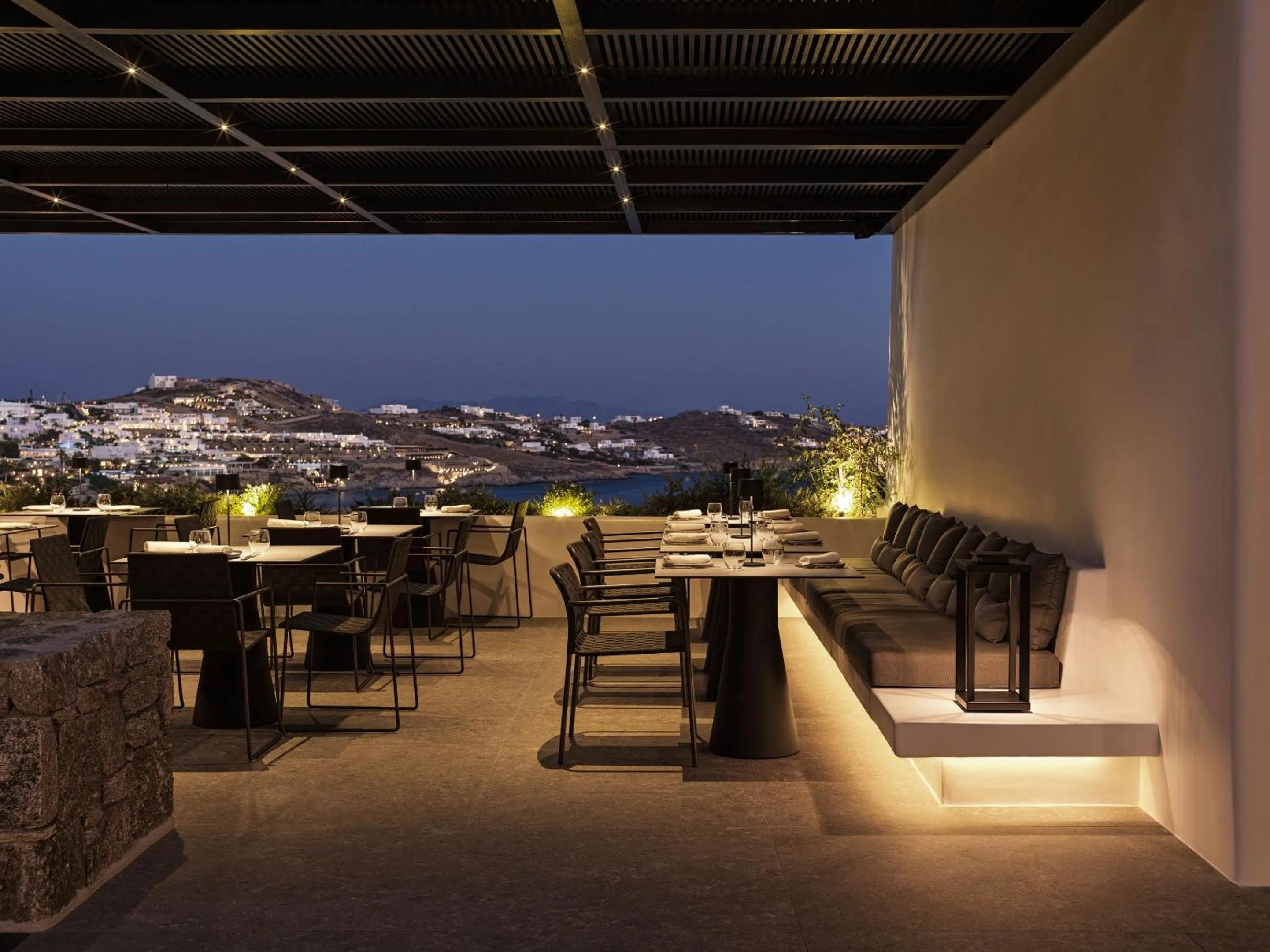 Restaurant/places to eat in Noima Boutique Hotel Mykonos
