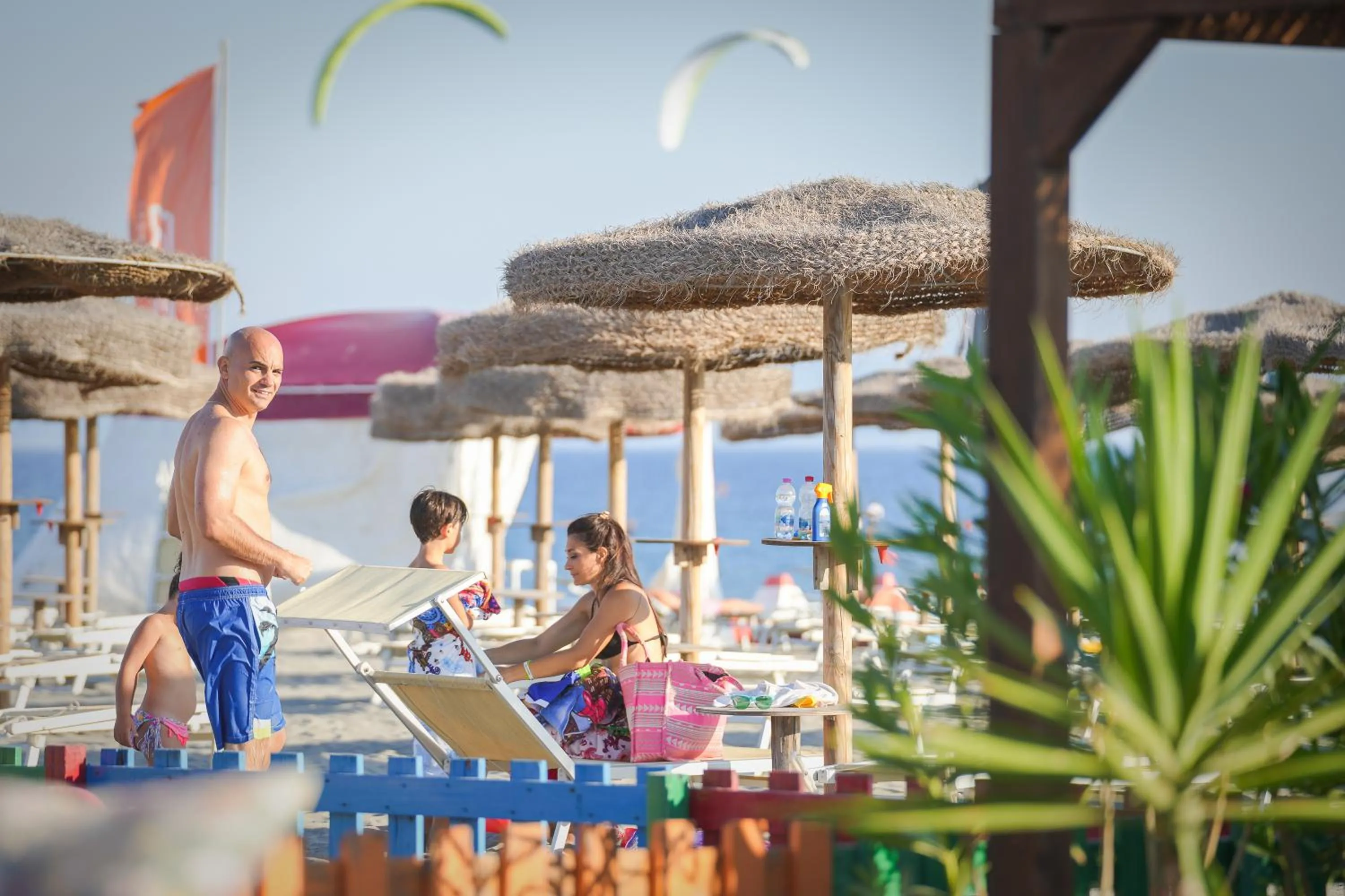 Beach in Hang Loose Cottage Hotel & Resort 4 stelle Gizzeria Calabria