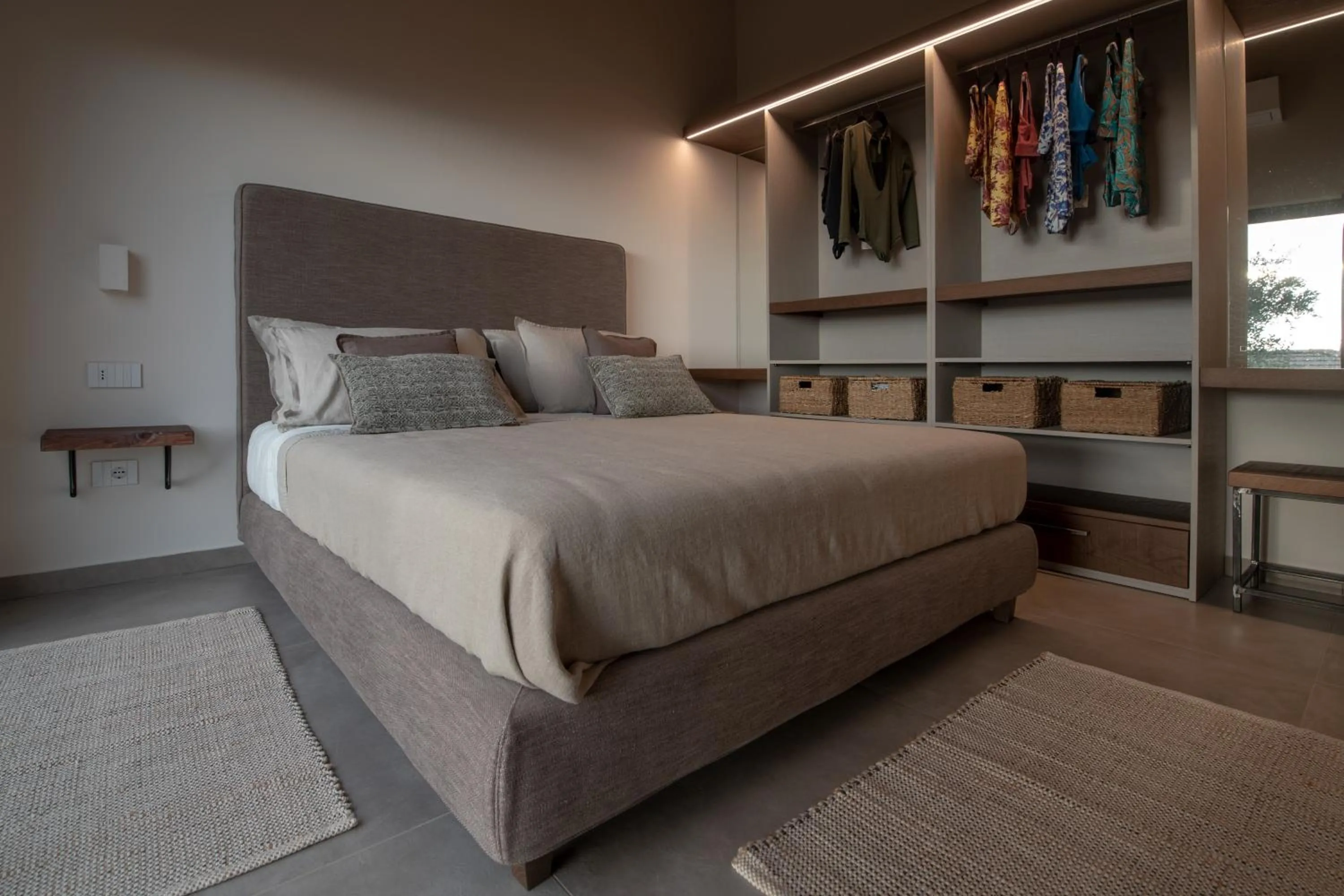 Bed in Hang Loose Cottage Hotel & Resort 4 stelle Gizzeria Calabria