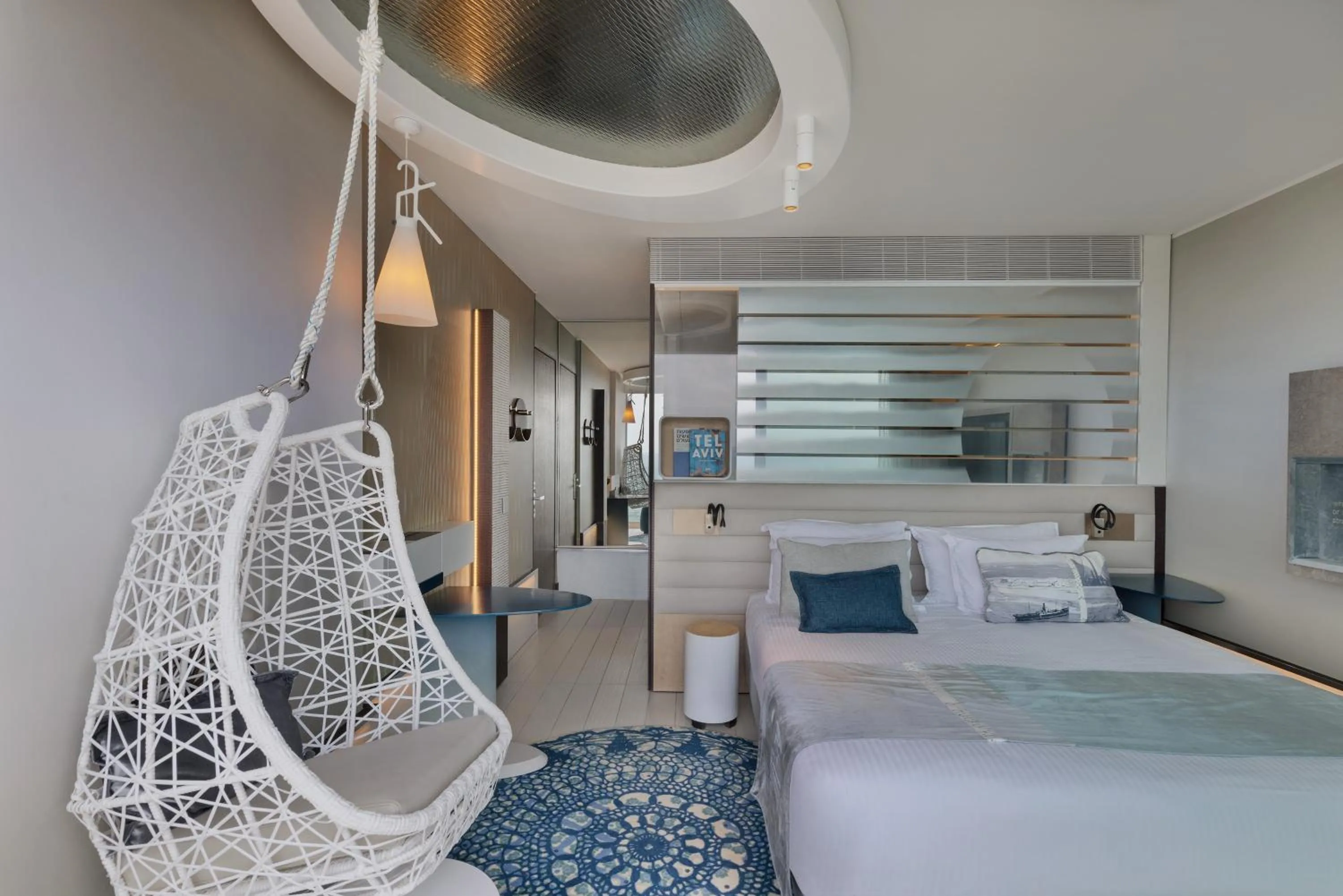 Bedroom, Bed in Port Tower by Isrotel Design