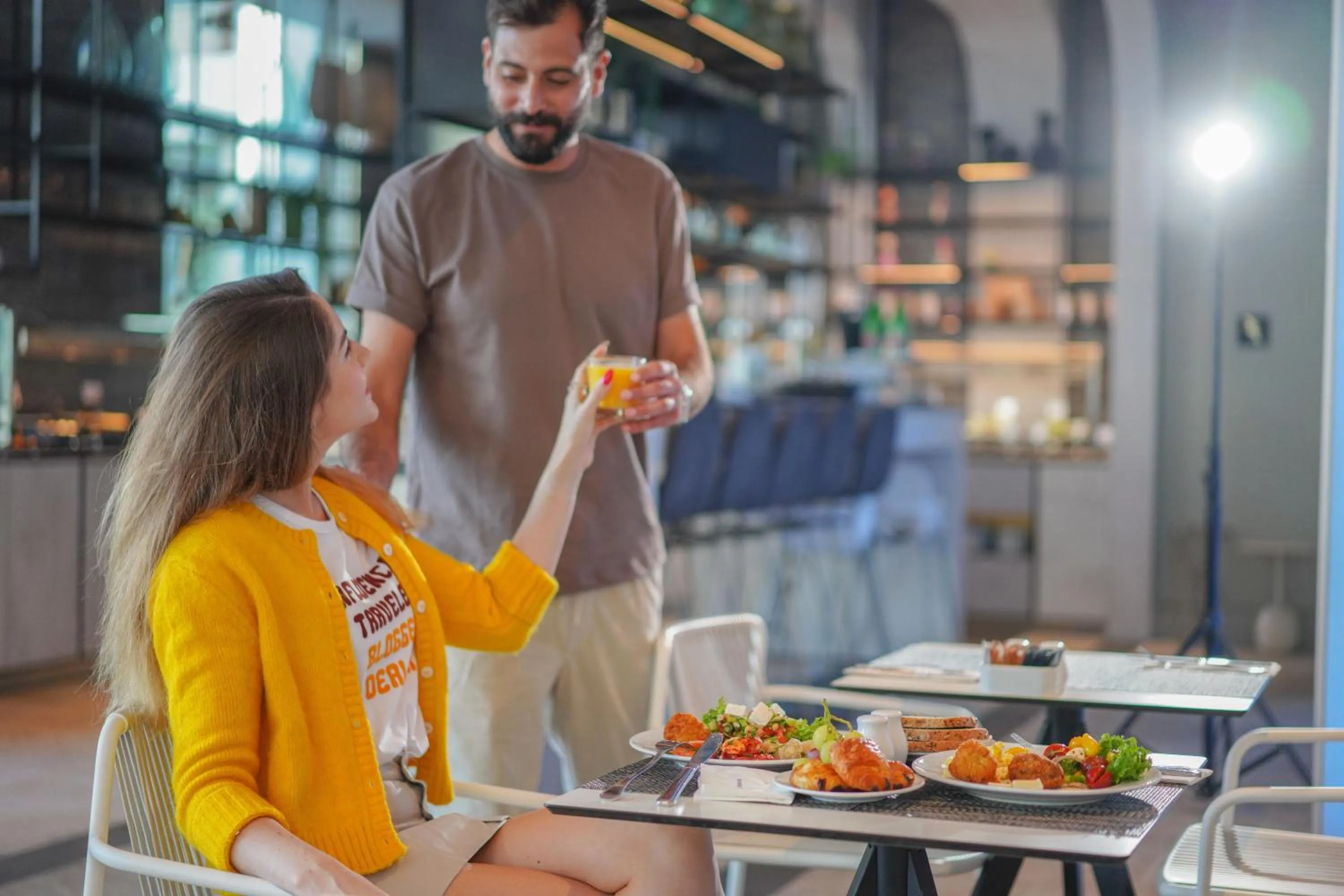 Restaurant/places to eat in Port Tower by Isrotel Design