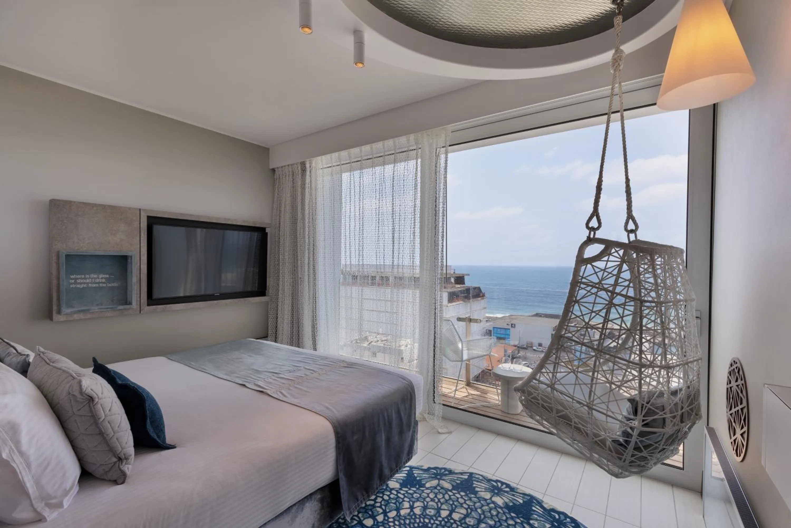 Bed in Port Tower by Isrotel Design