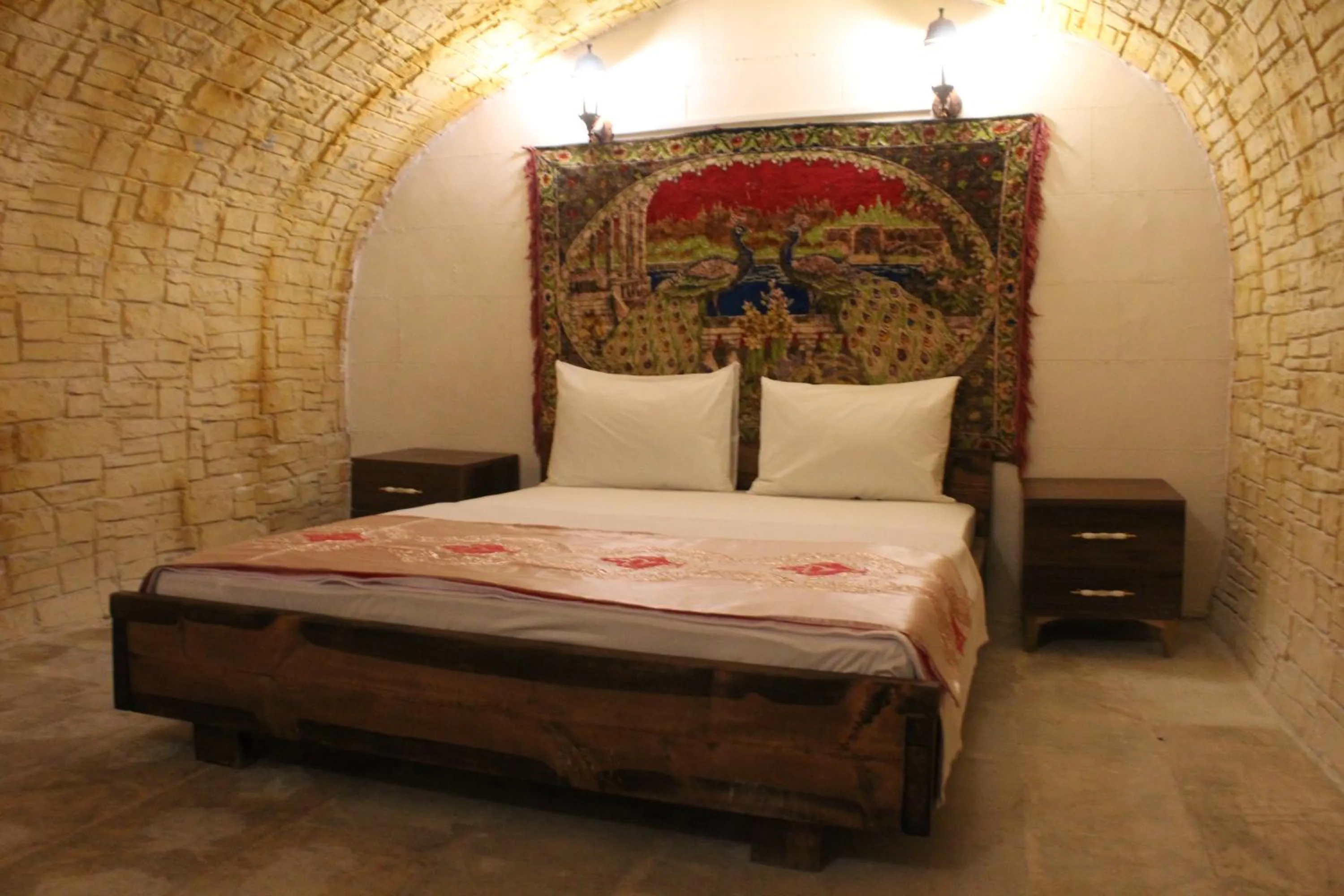 Bed in Grand Babil Otel