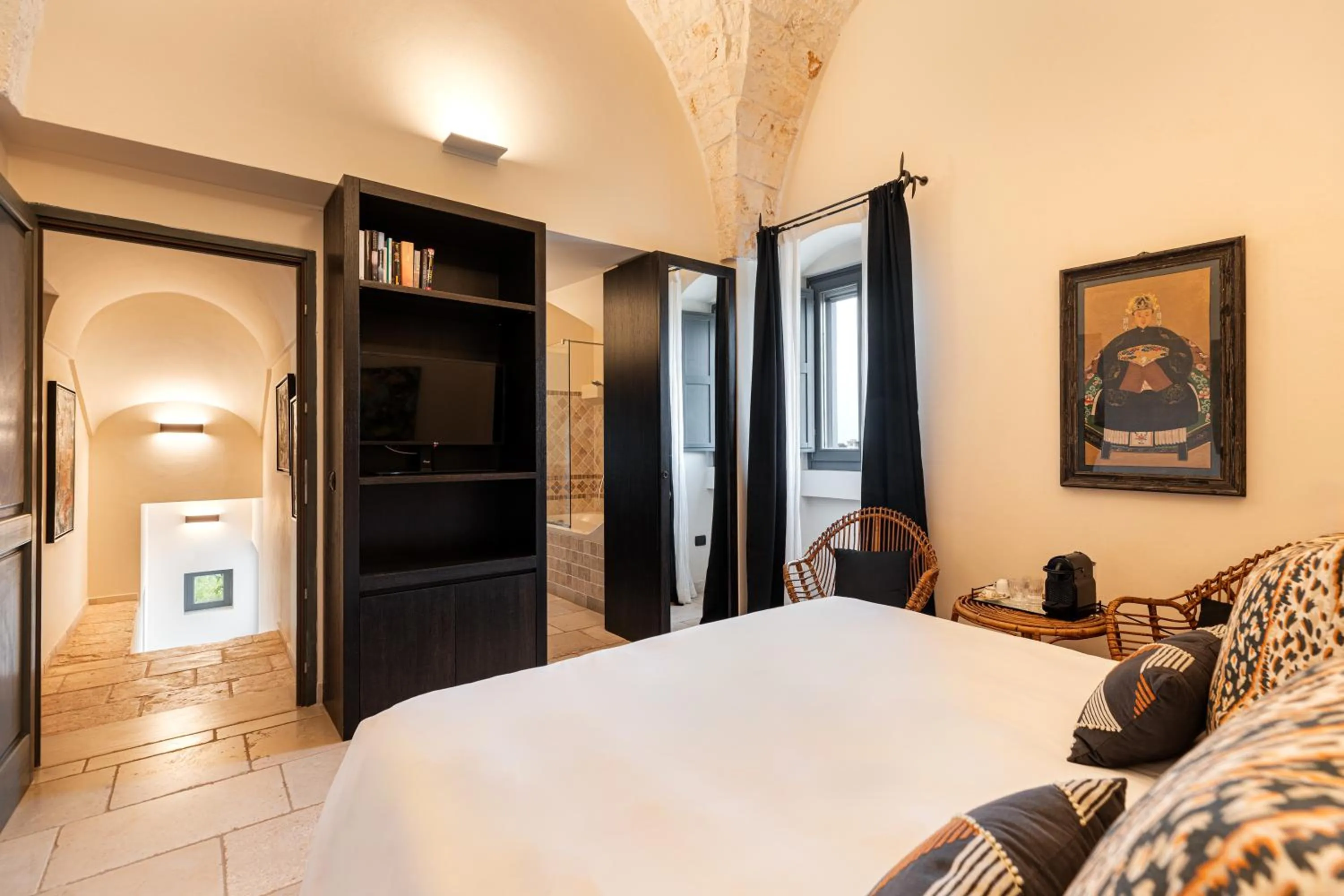 Bedroom, Bed in Masseria Santo Scalone