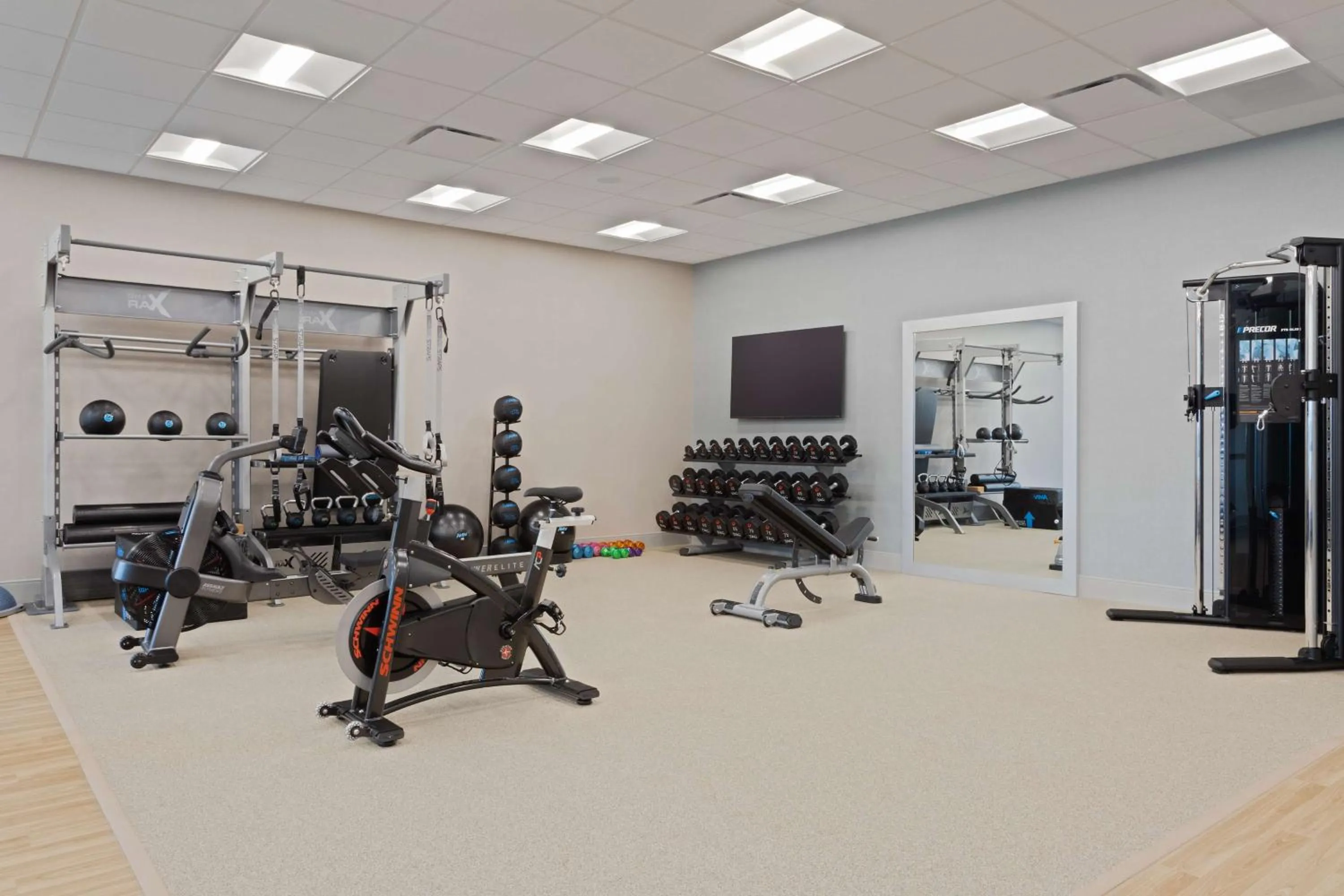 Fitness centre/facilities in Homewood Suites By Hilton Panama City Beach, Fl