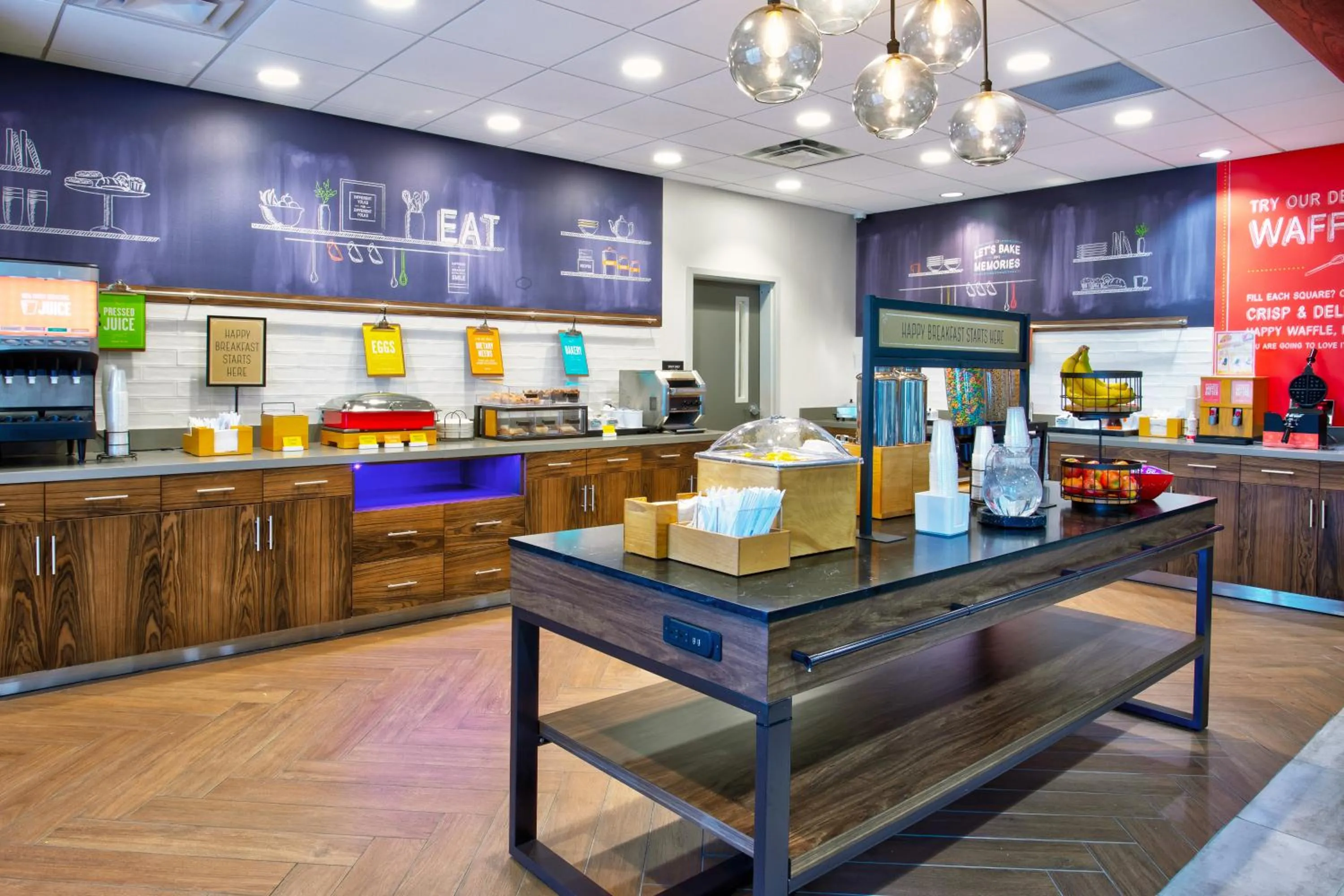 Breakfast in Hampton Inn Paris, Tn