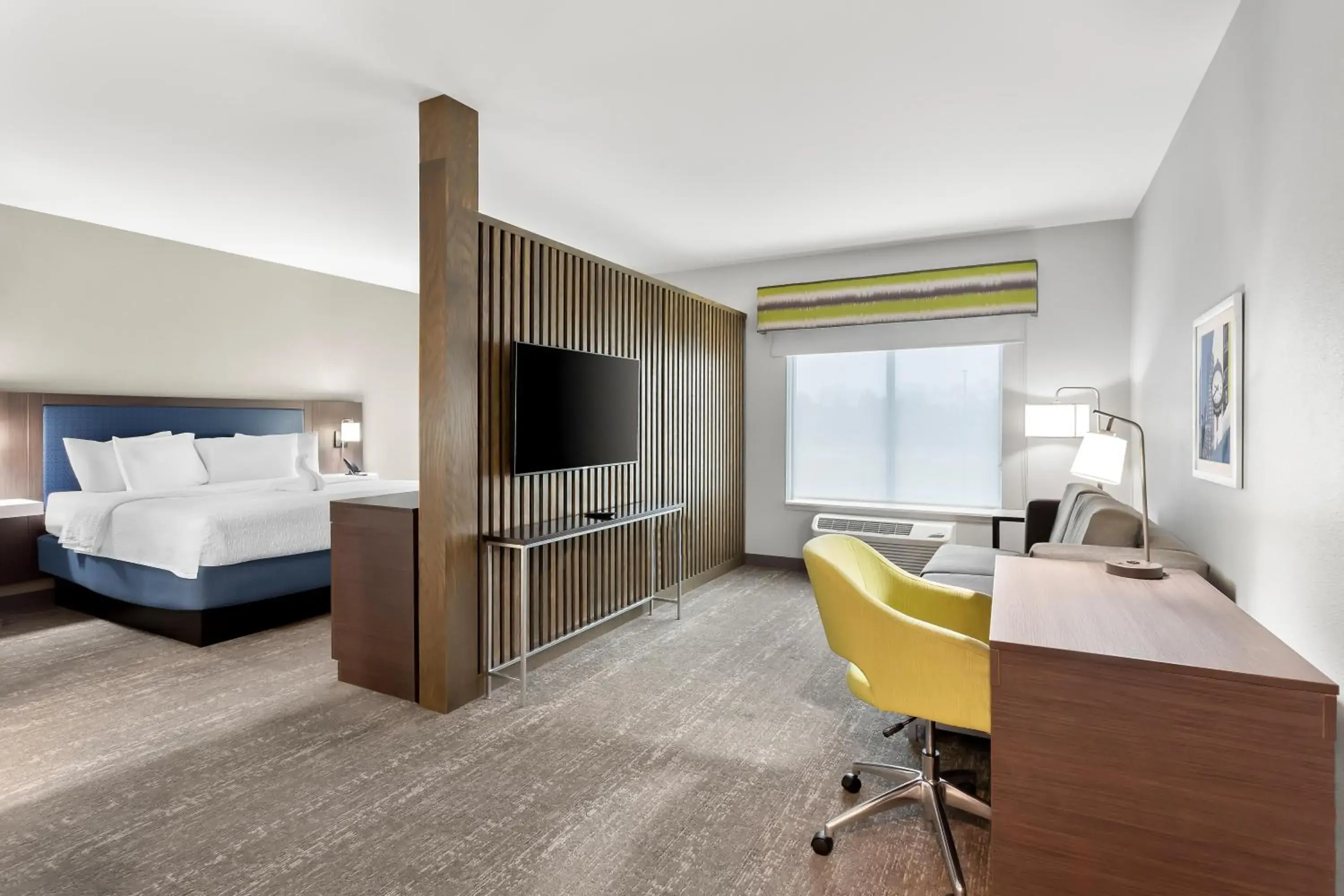 King Studio Suite in Hampton Inn By Hilton Huntley Chicago King Studio Suite in Hampton Inn By Hilton Huntley Chicago