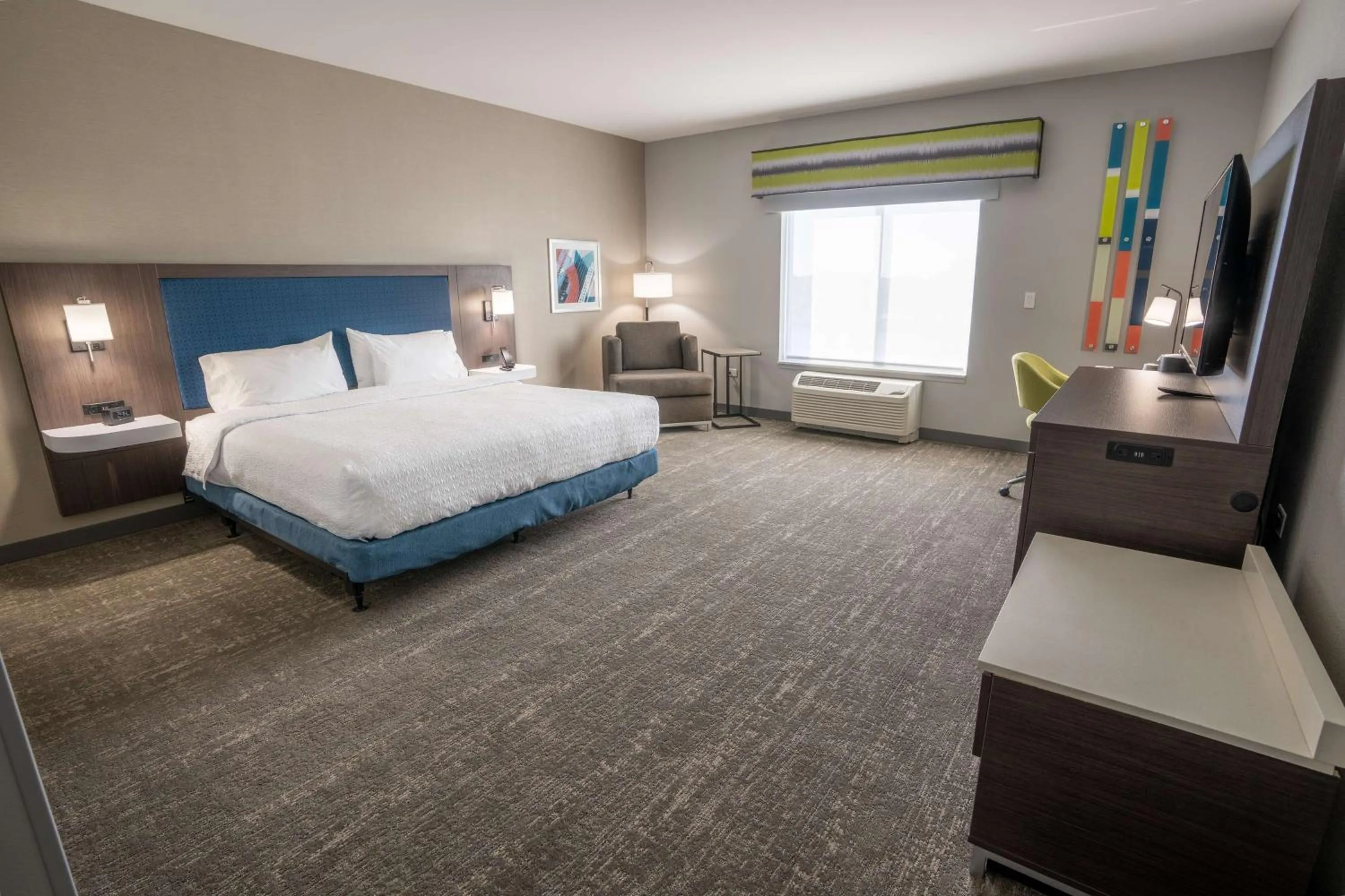 King Room - Hearing Access in Hampton Inn By Hilton Huntley Chicago