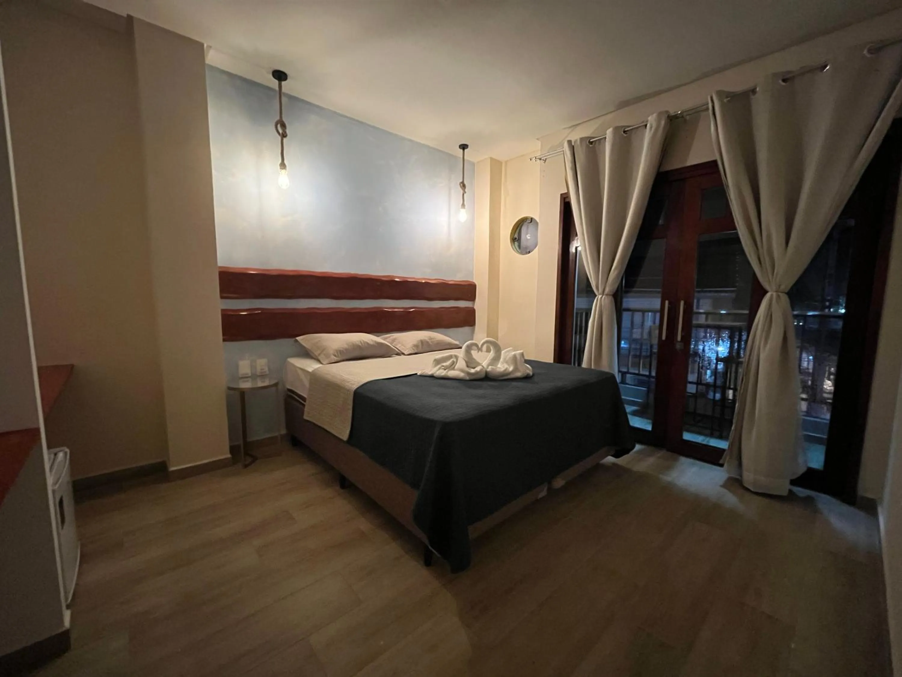 Bed in Pousada Sete Mares