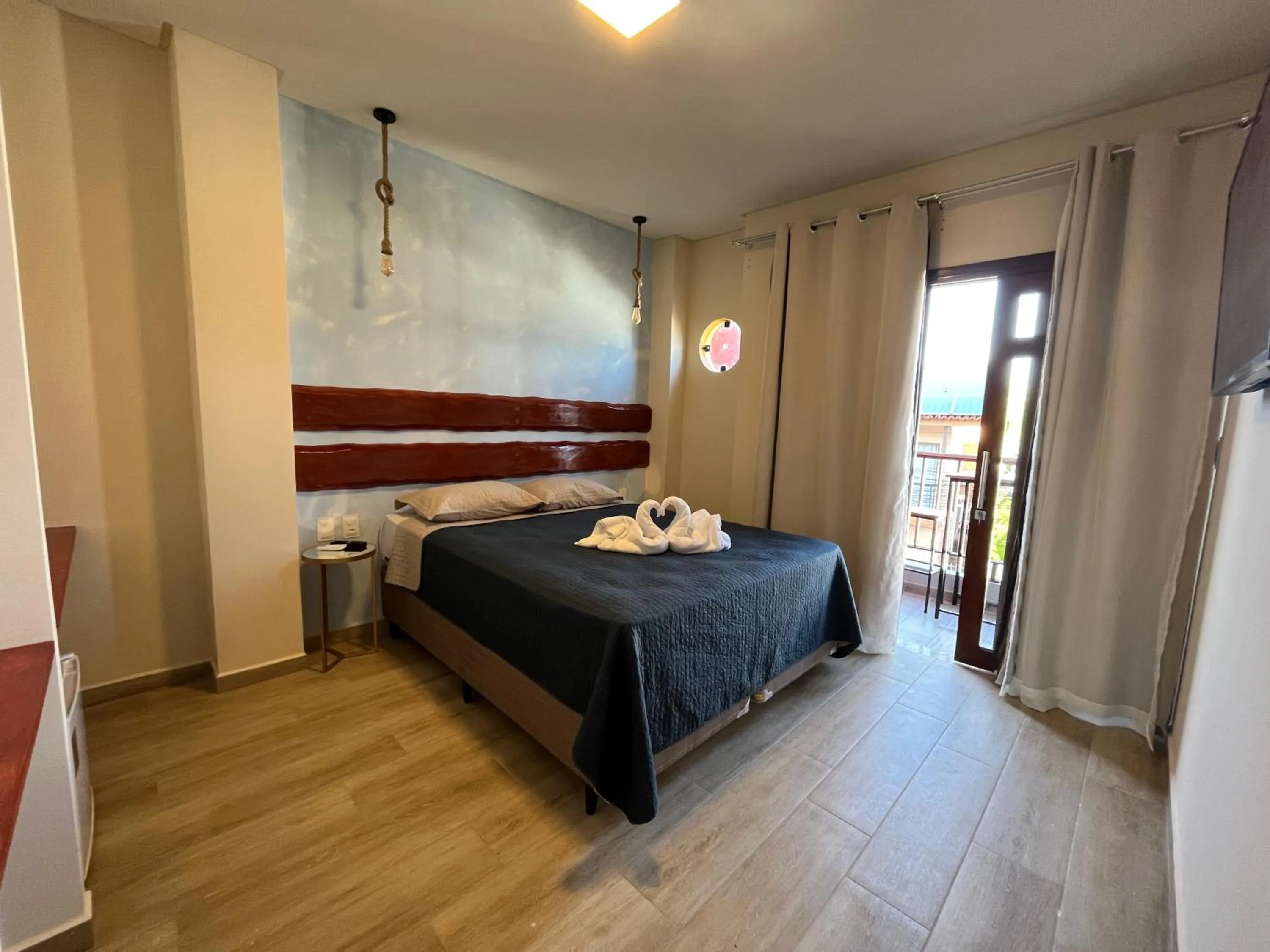 Bed in Pousada Sete Mares