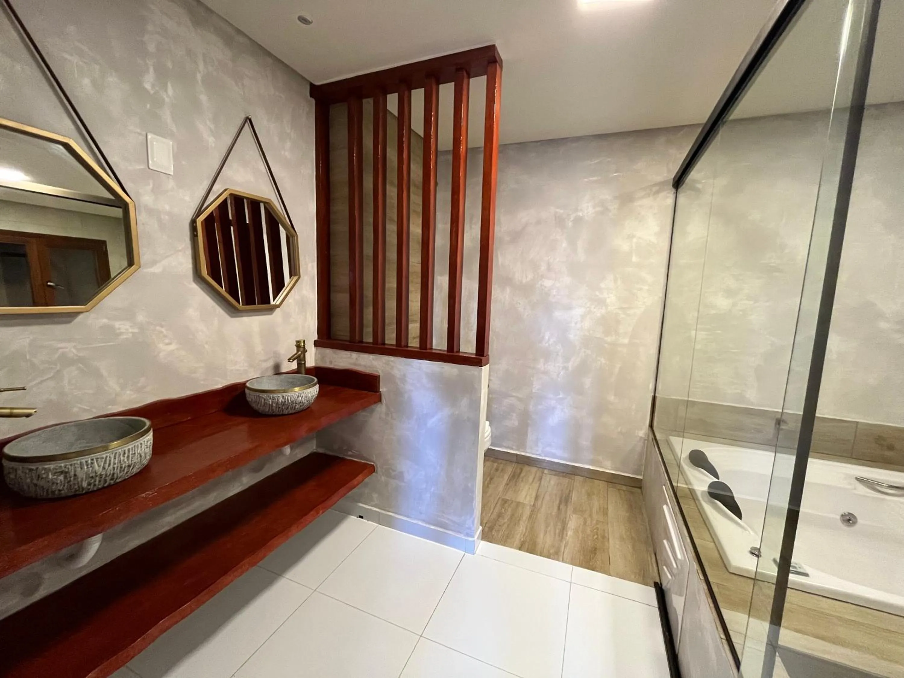 Bathroom in Pousada Sete Mares