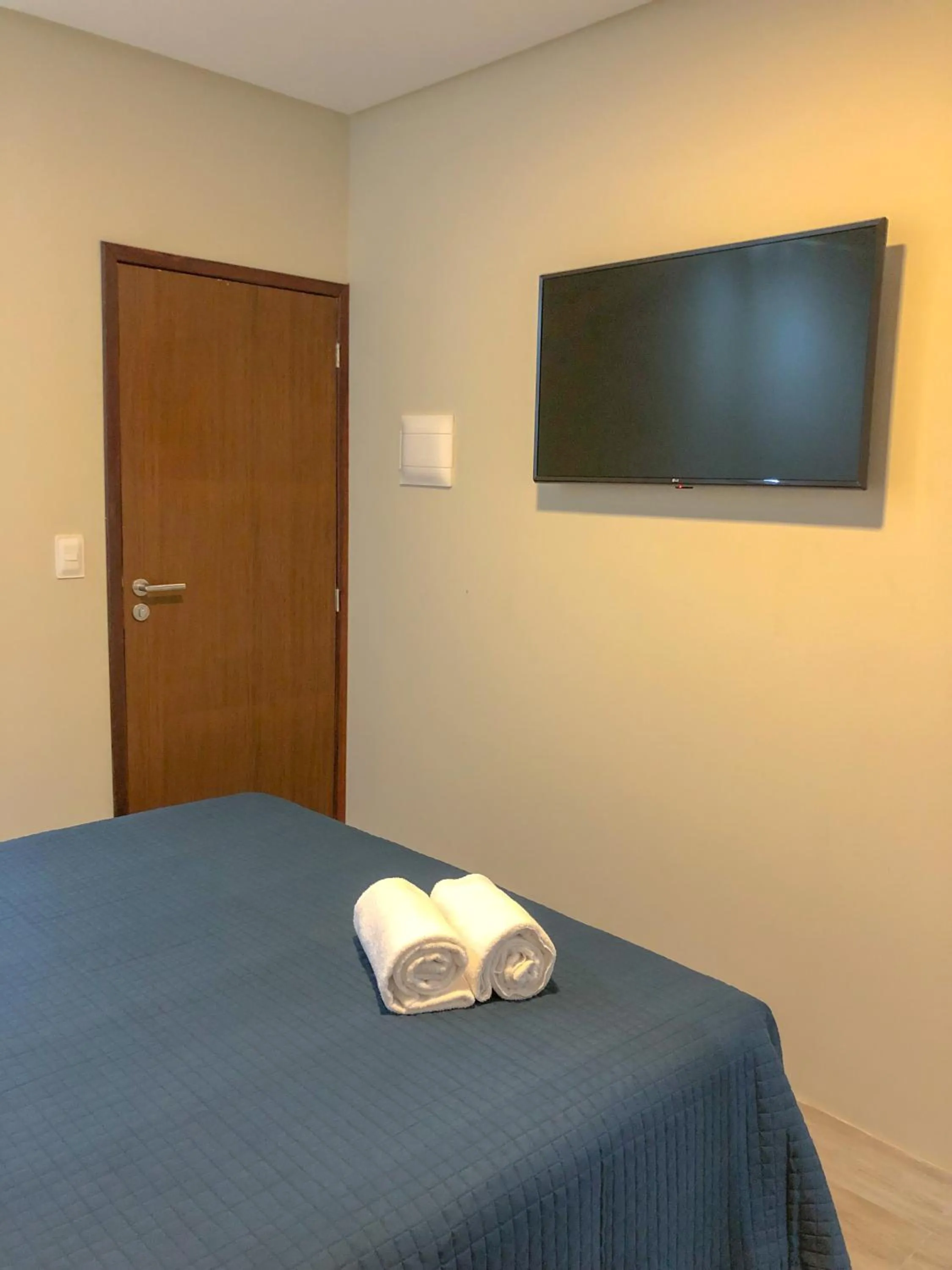 TV and multimedia, Bed in Pousada Sete Mares