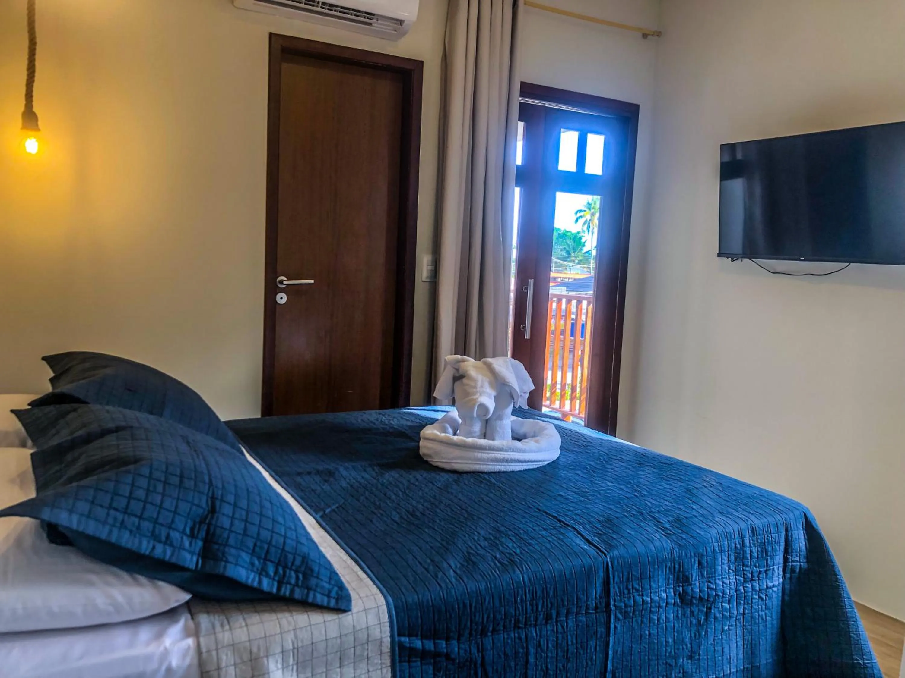 Bed in Pousada Sete Mares