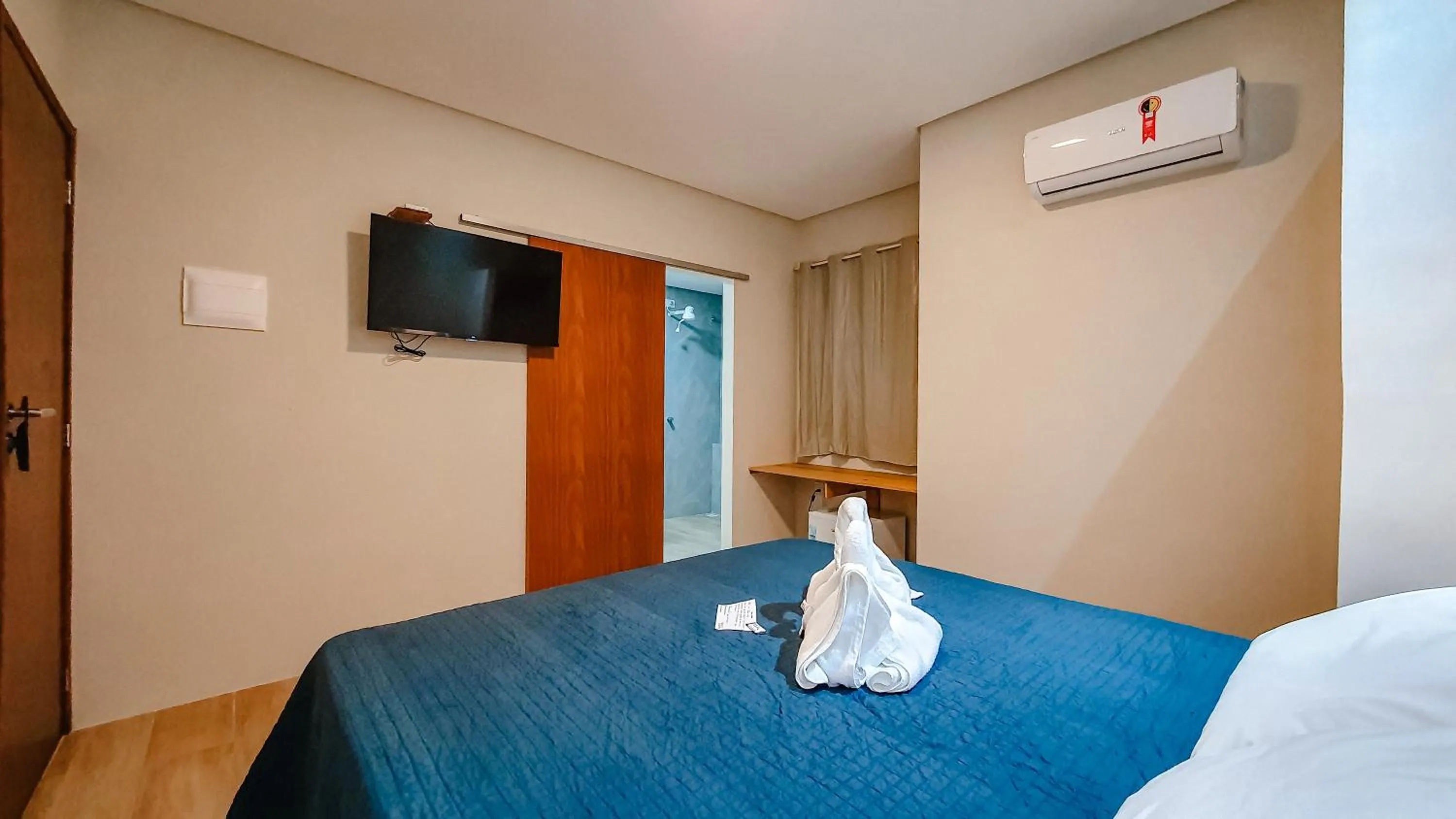 Bed in Pousada Sete Mares