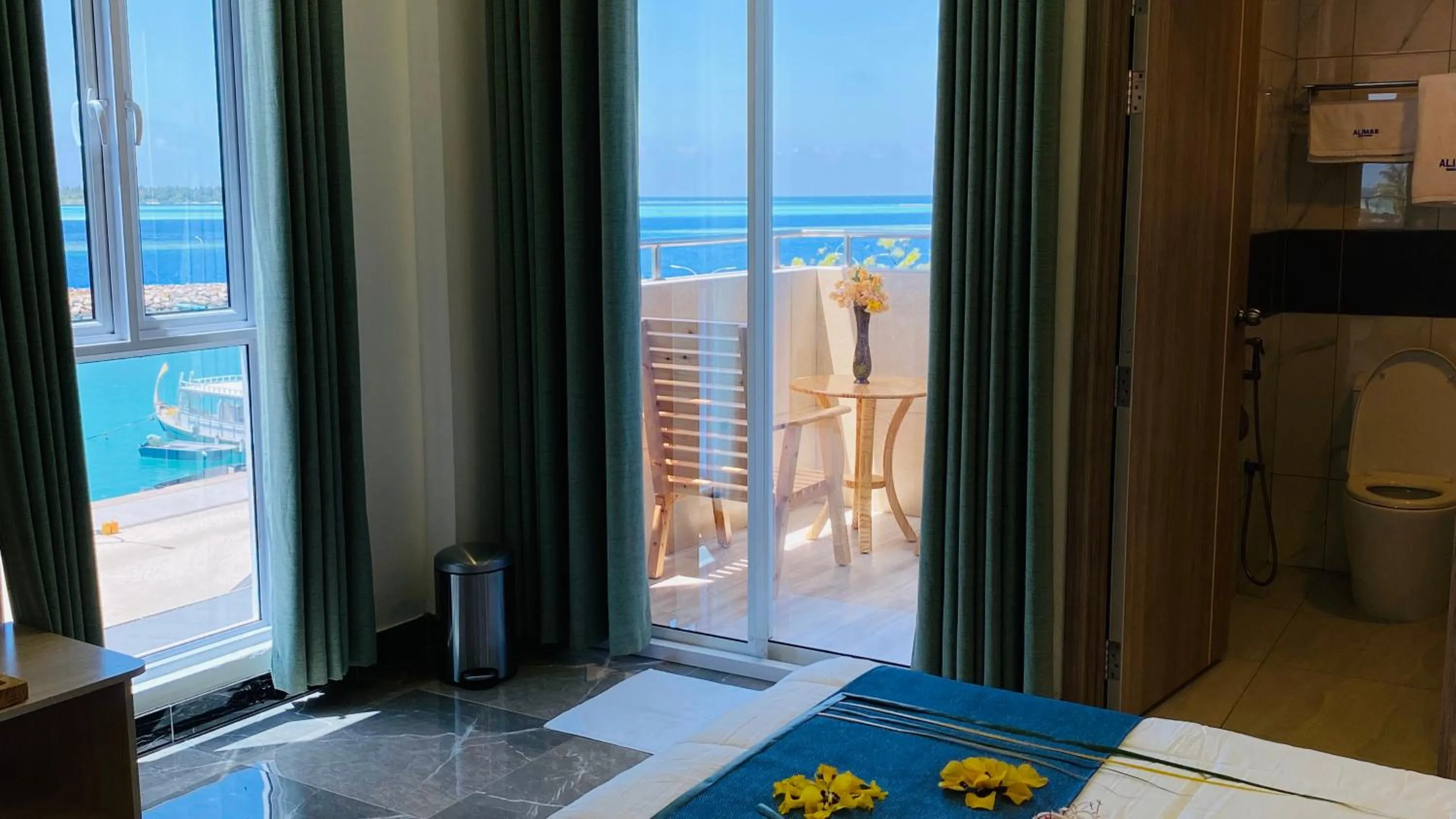 Balcony/Terrace in Alimas Holiday Retreat Maldives