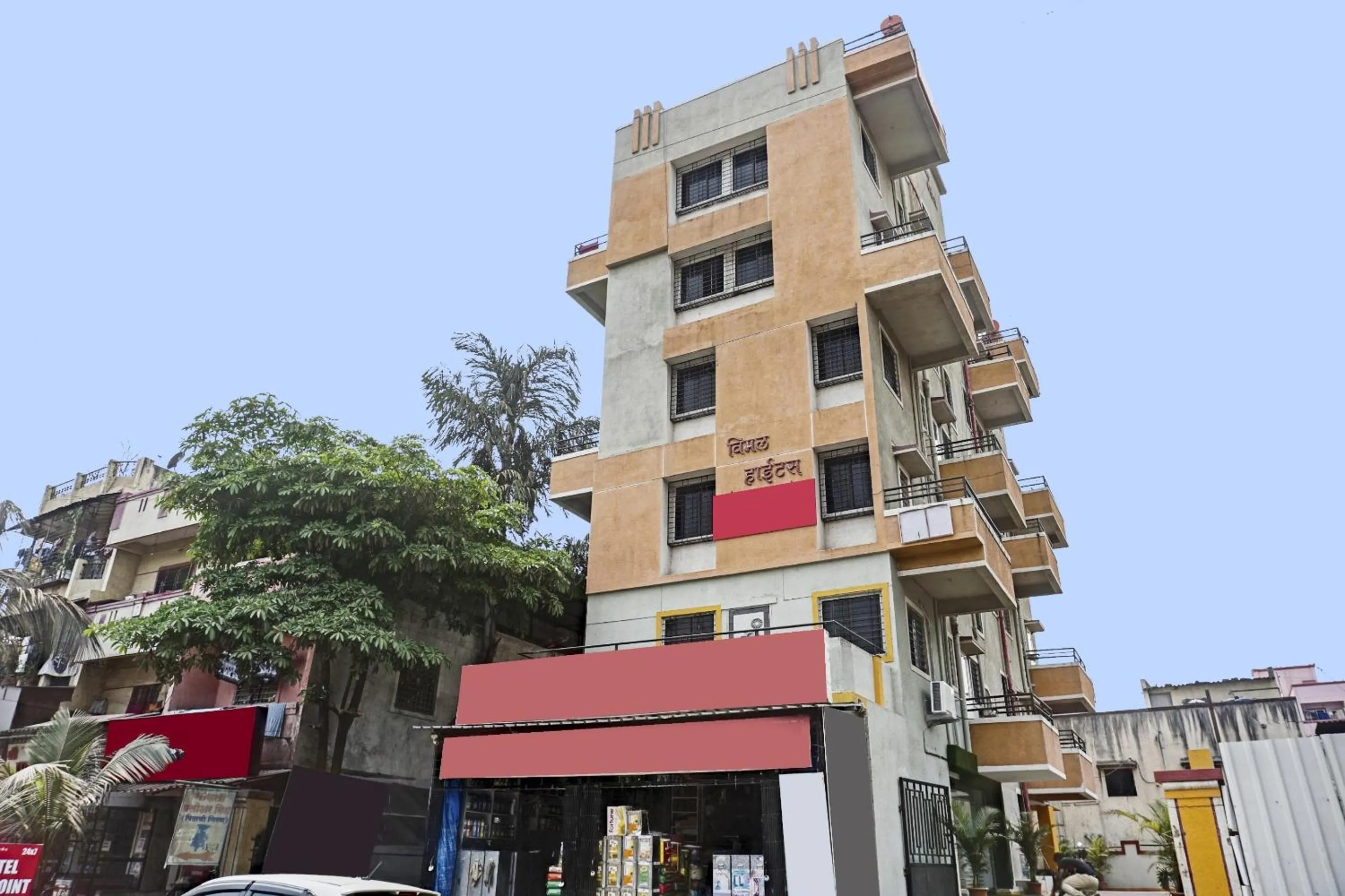 Facade/entrance in Hotel O Way Point