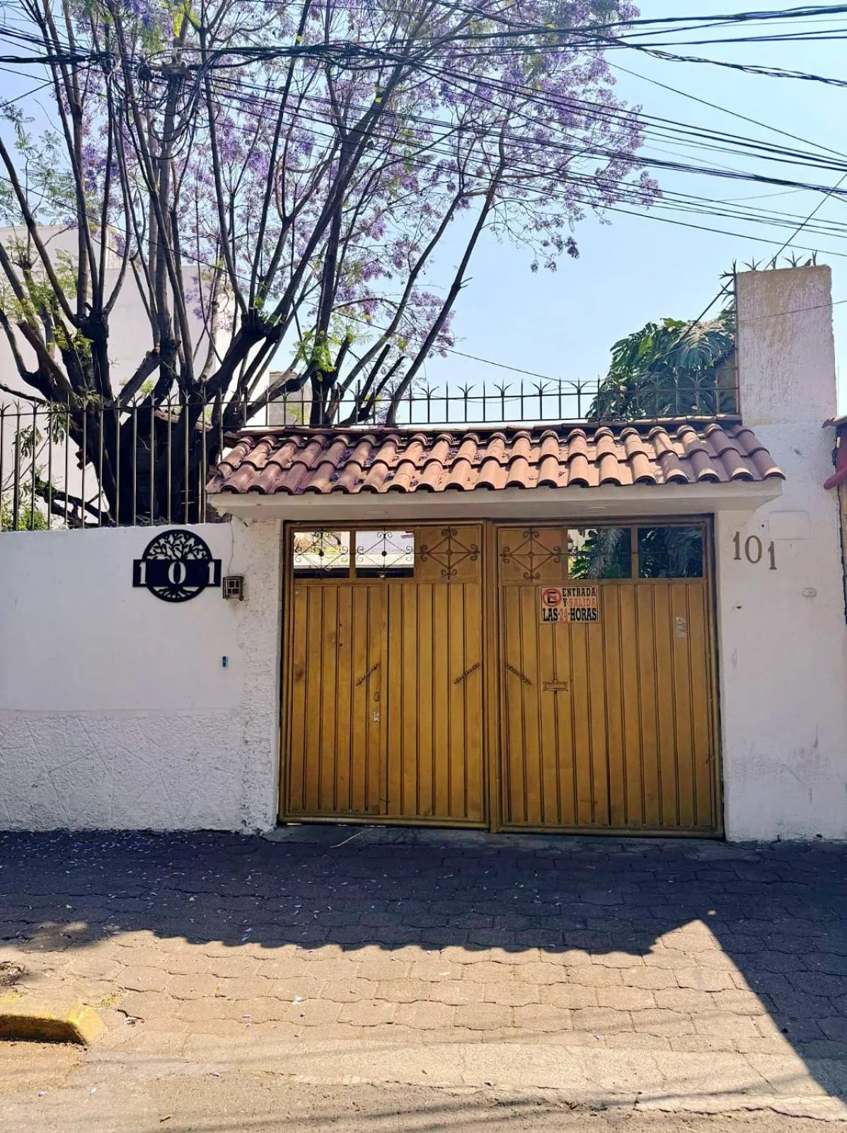 Facade/entrance in Casita del Árbol