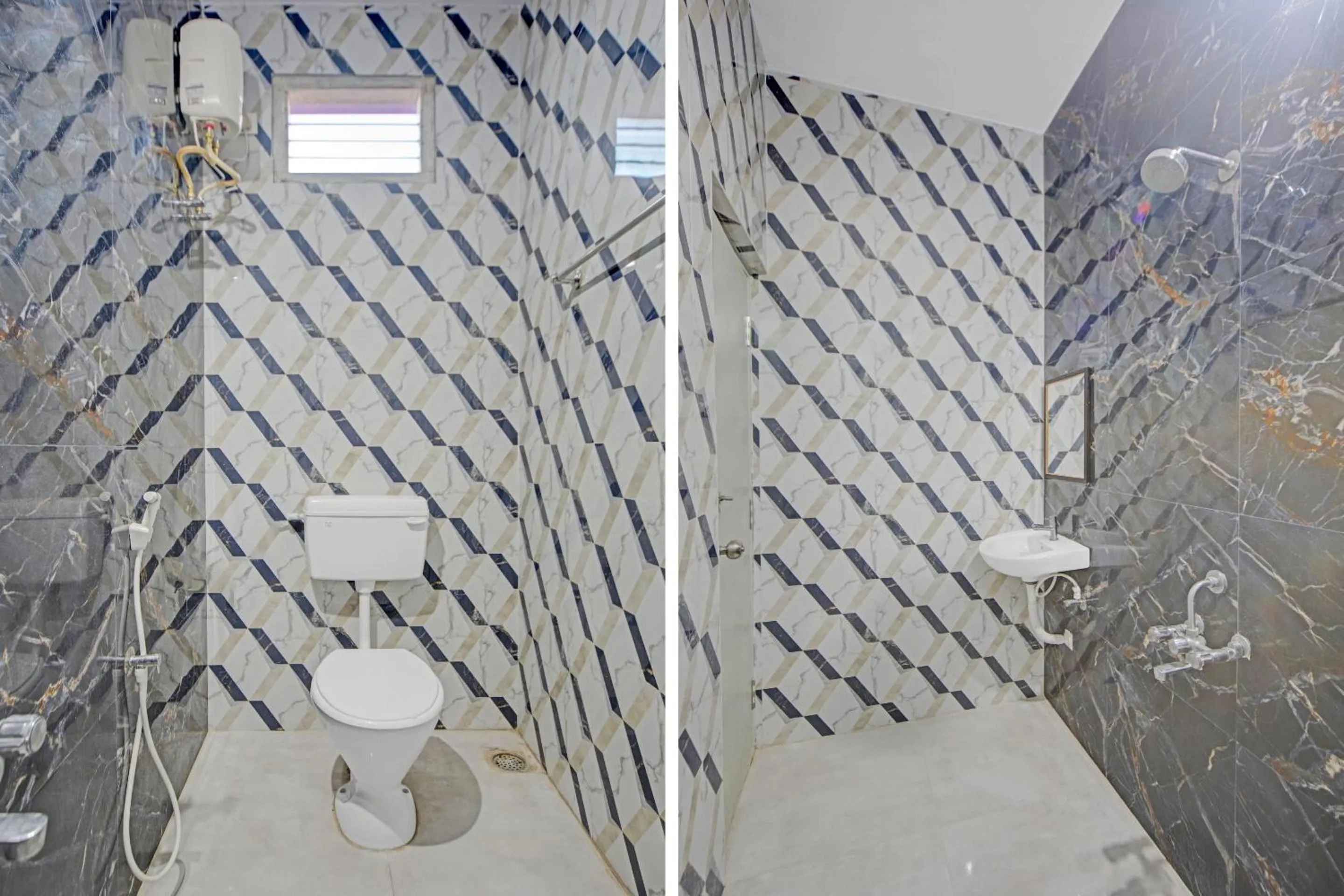 Bathroom in Hotel O Vsv Guest House