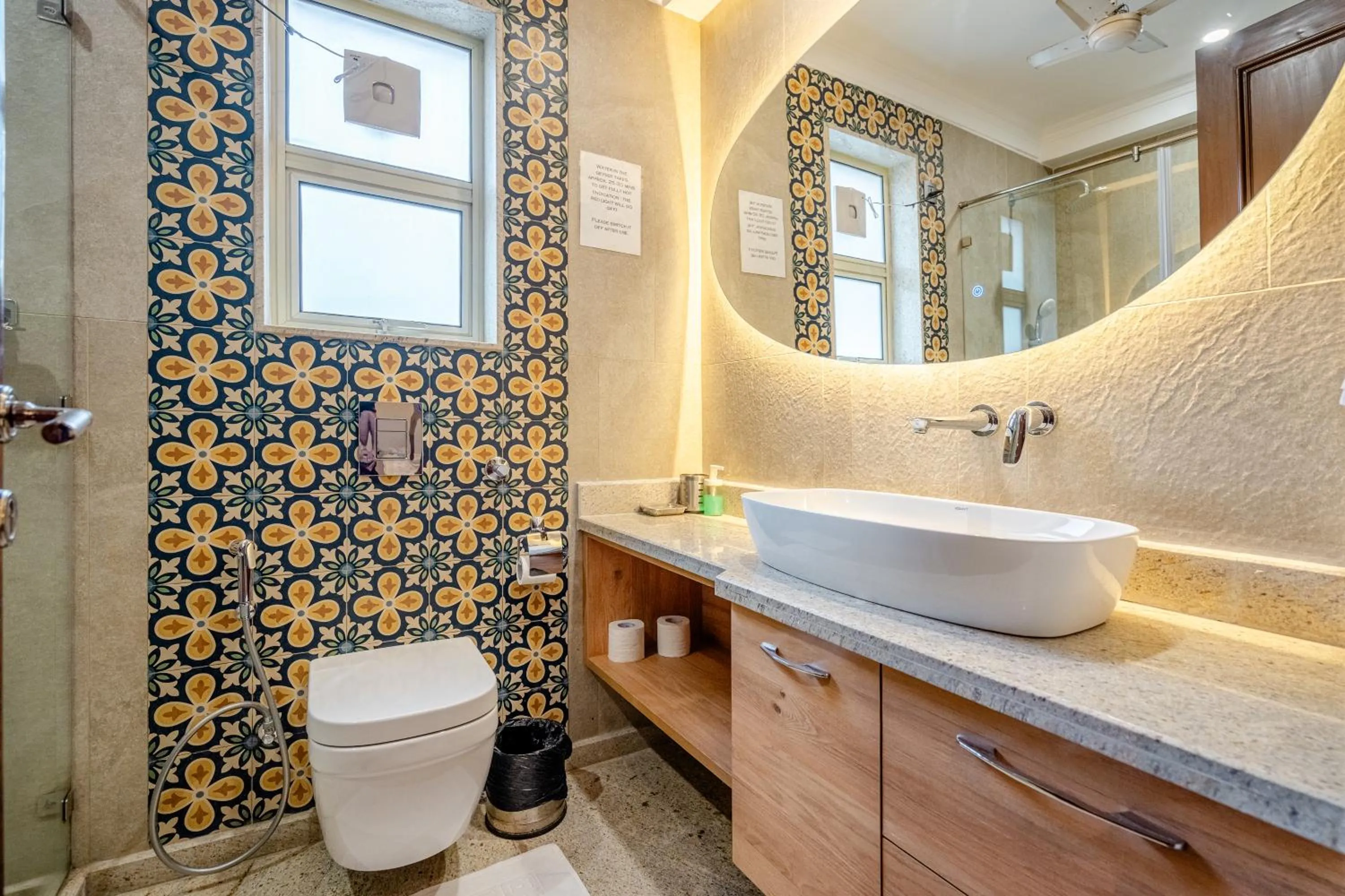 Bathroom in Tree of Life Bed & Breakfast