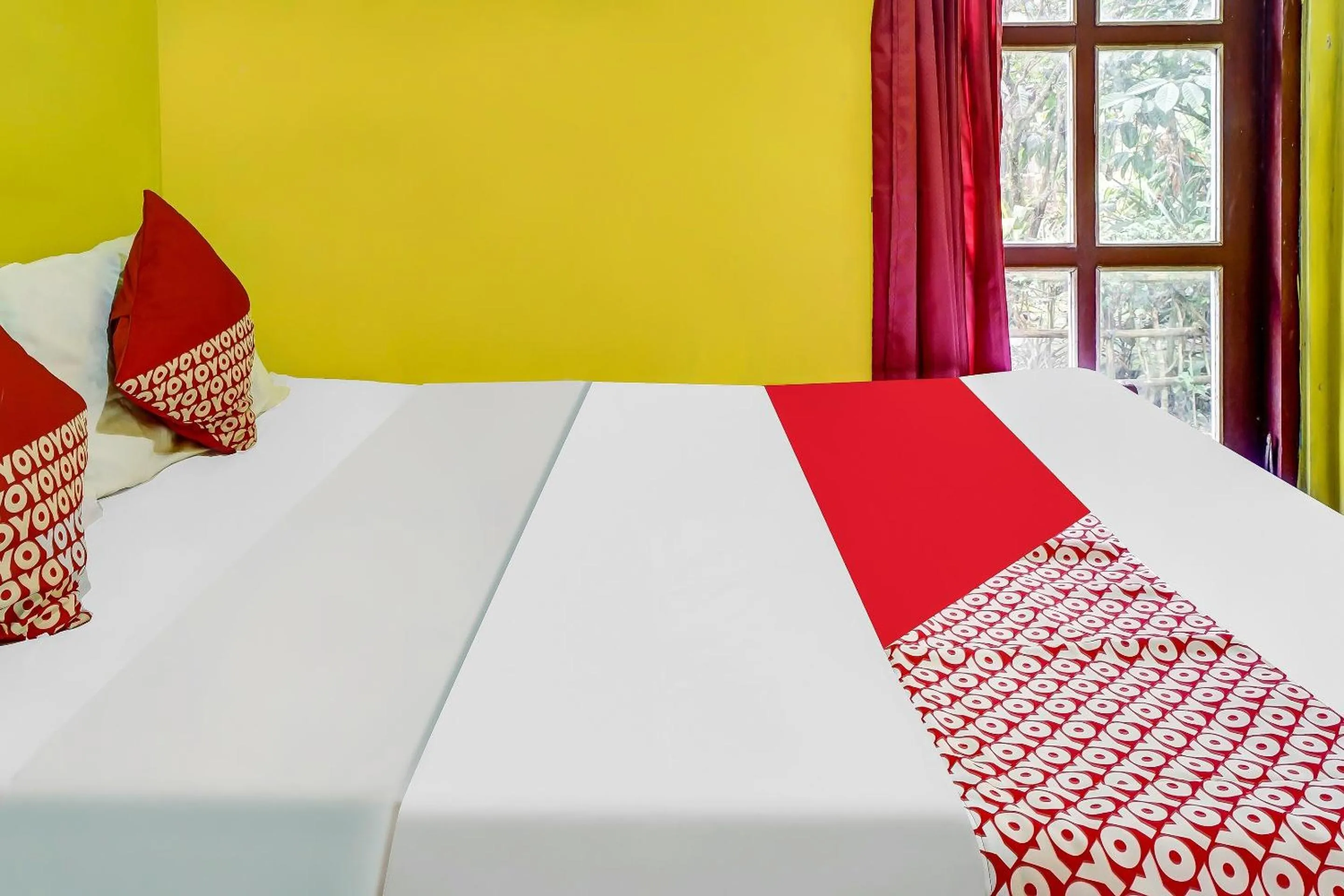 Bedroom, Bed in Hotel O Kampung Wisata Ekologi Puspa JagadNearGunung Kelud