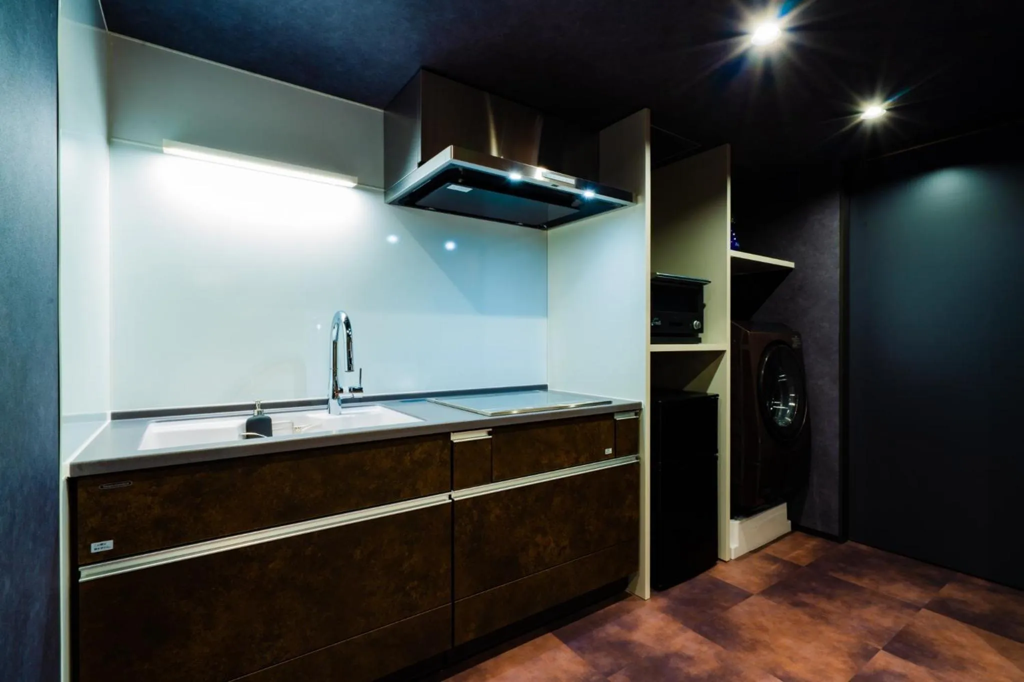 Kitchen or kitchenette in Randor Hotel Hiroshima Prestige