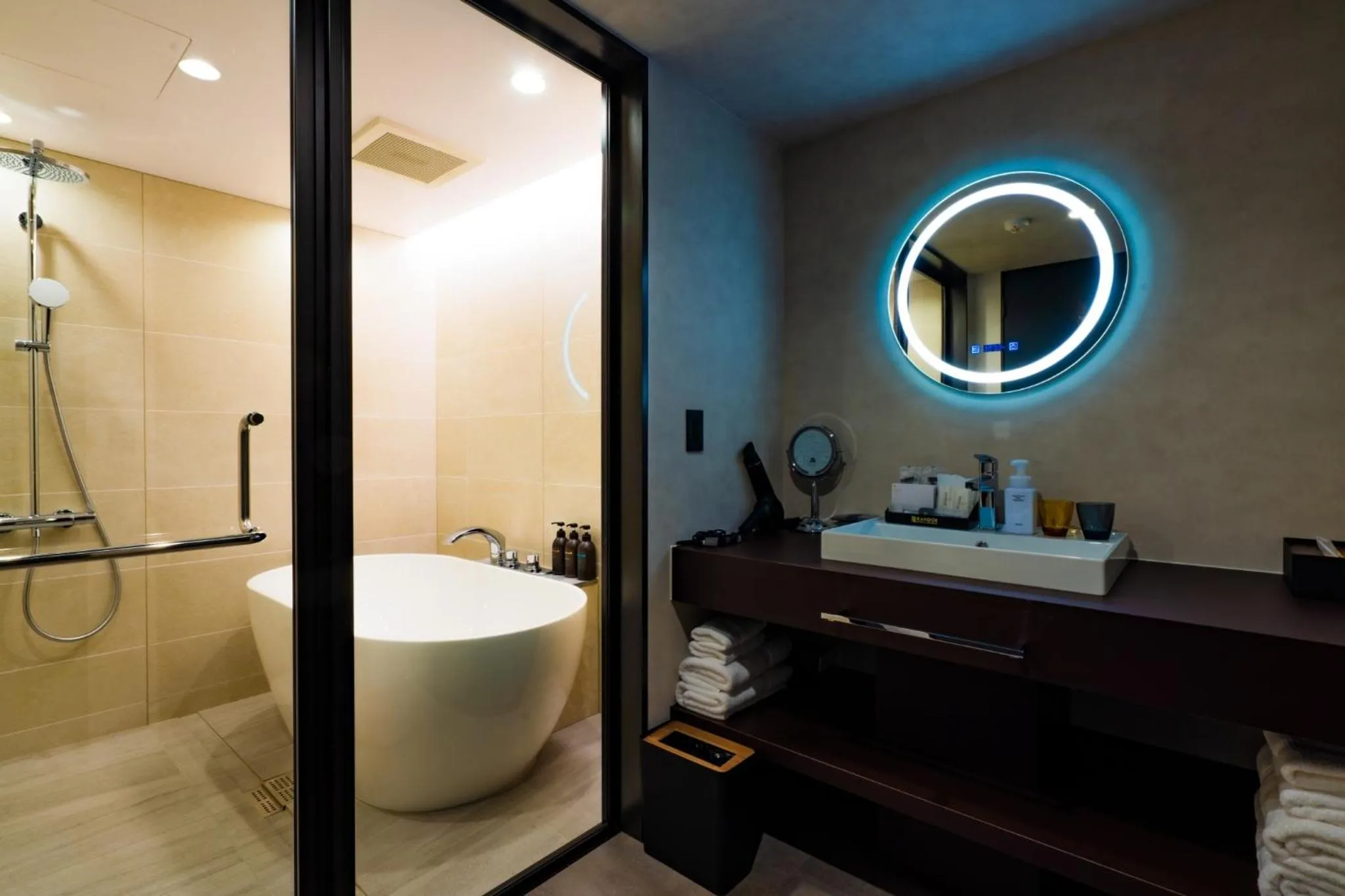 Shower in Randor Hotel Hiroshima Prestige