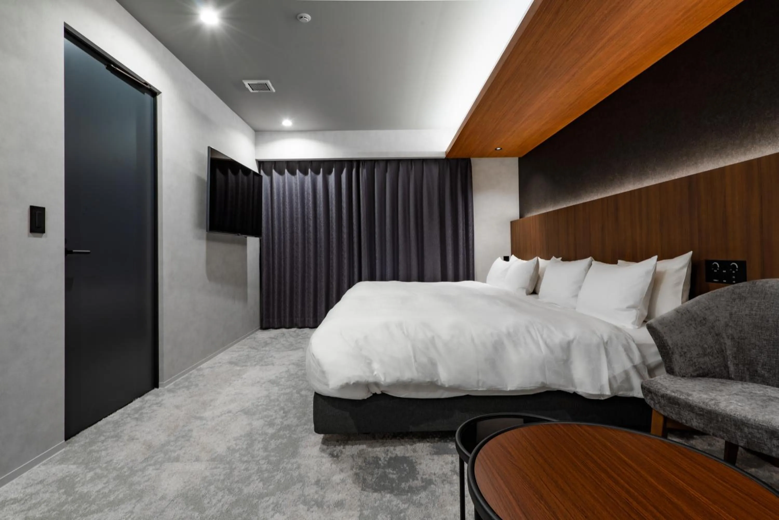 Bed in Randor Hotel Hiroshima Prestige