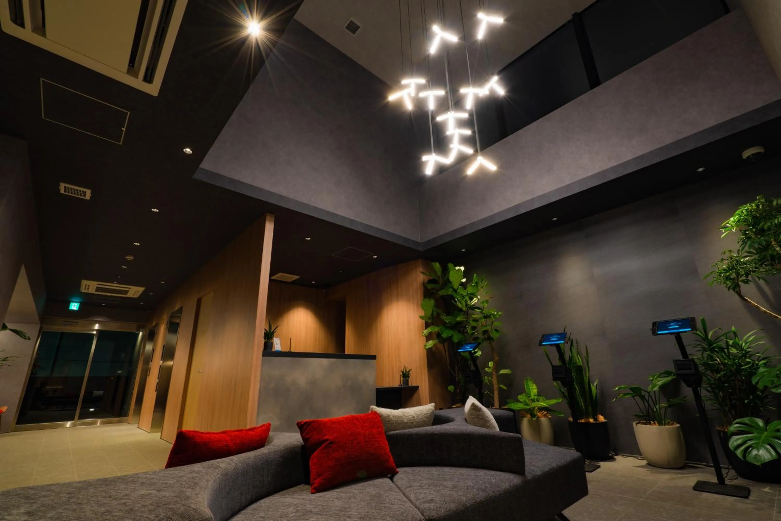 Lobby or reception in Randor Hotel Hiroshima Prestige